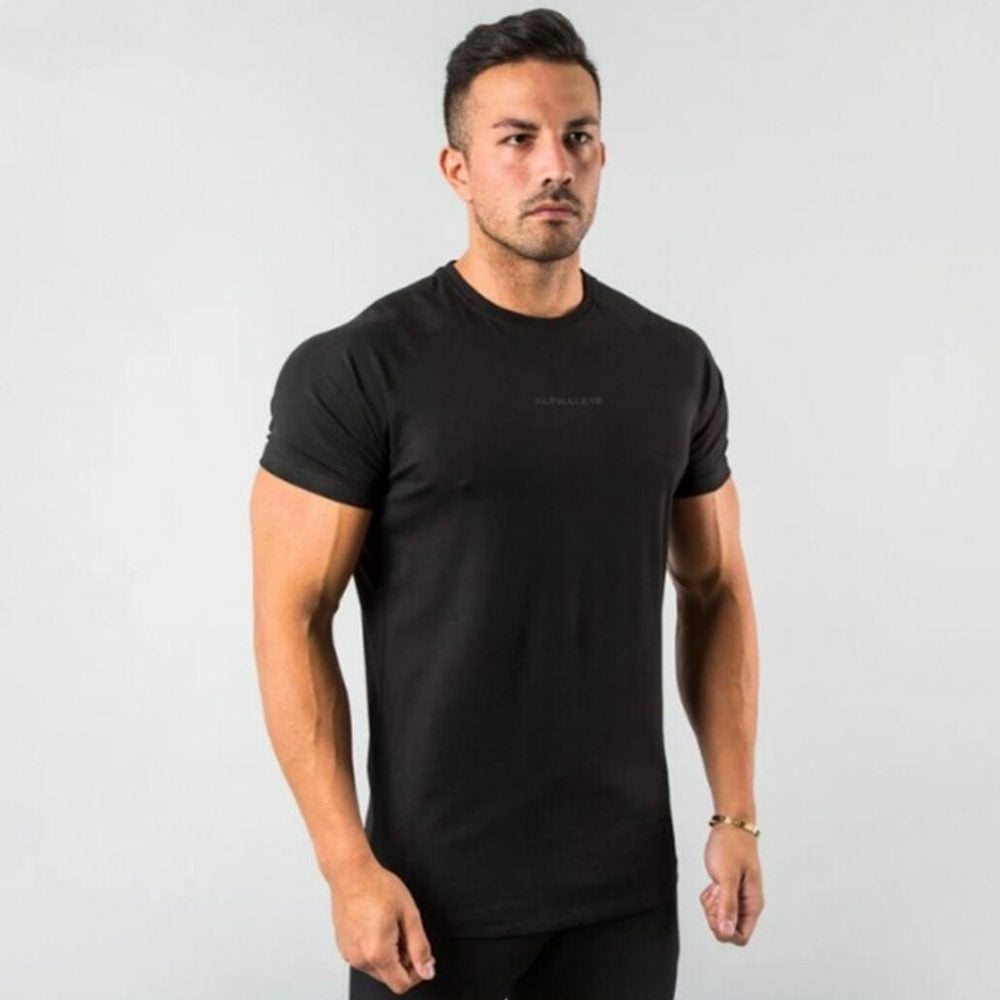 Men Fitted Gym T-Shirt* Workout Shirt