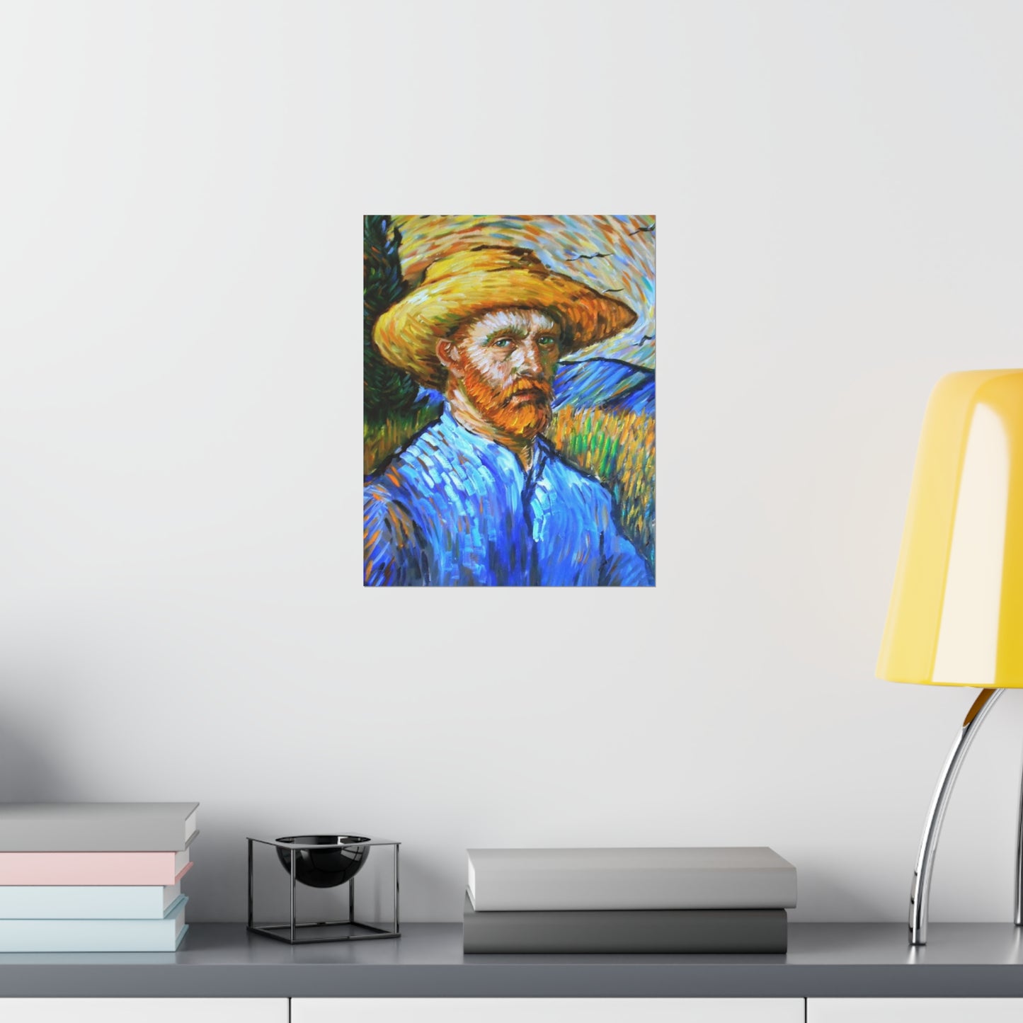 "Discover Van Gogh's Soul: Self-Portrait Premium Matte Vertical Posters - A Masterpiece for Your Wall!"Van Gogh self portrait* Premium Matte Vertical Posters art fine art wall art gift bestseller