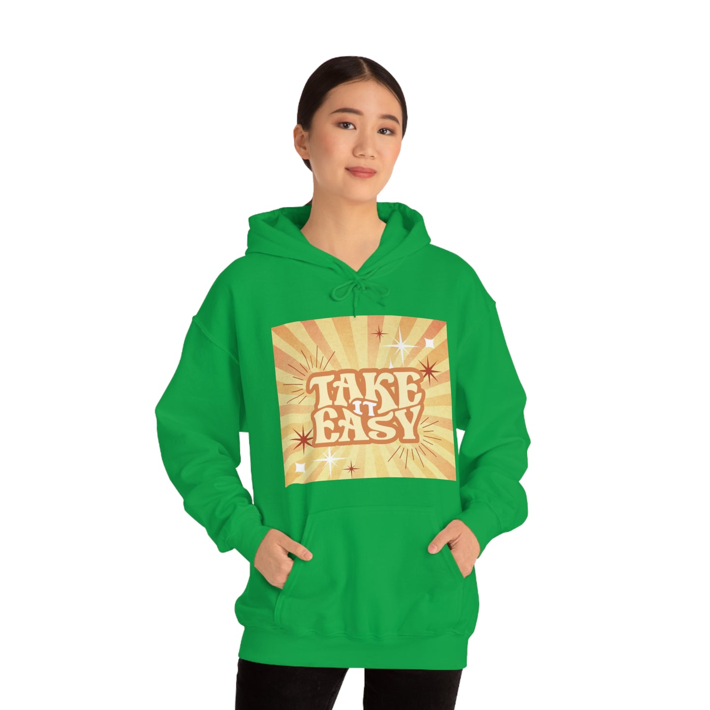 "Take it Easy" Unisex Heavy Blend Hooded Sweatshirt*