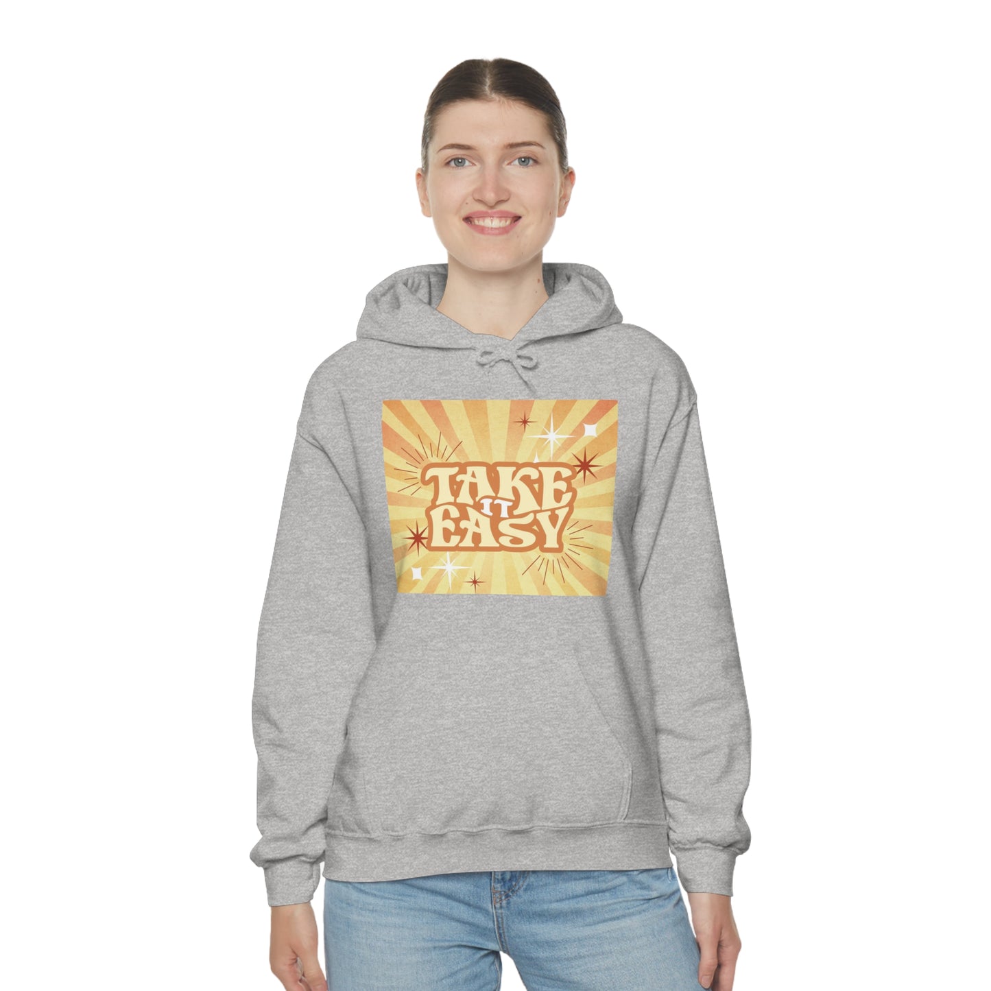 "Take it Easy" Unisex Heavy Blend Hooded Sweatshirt*