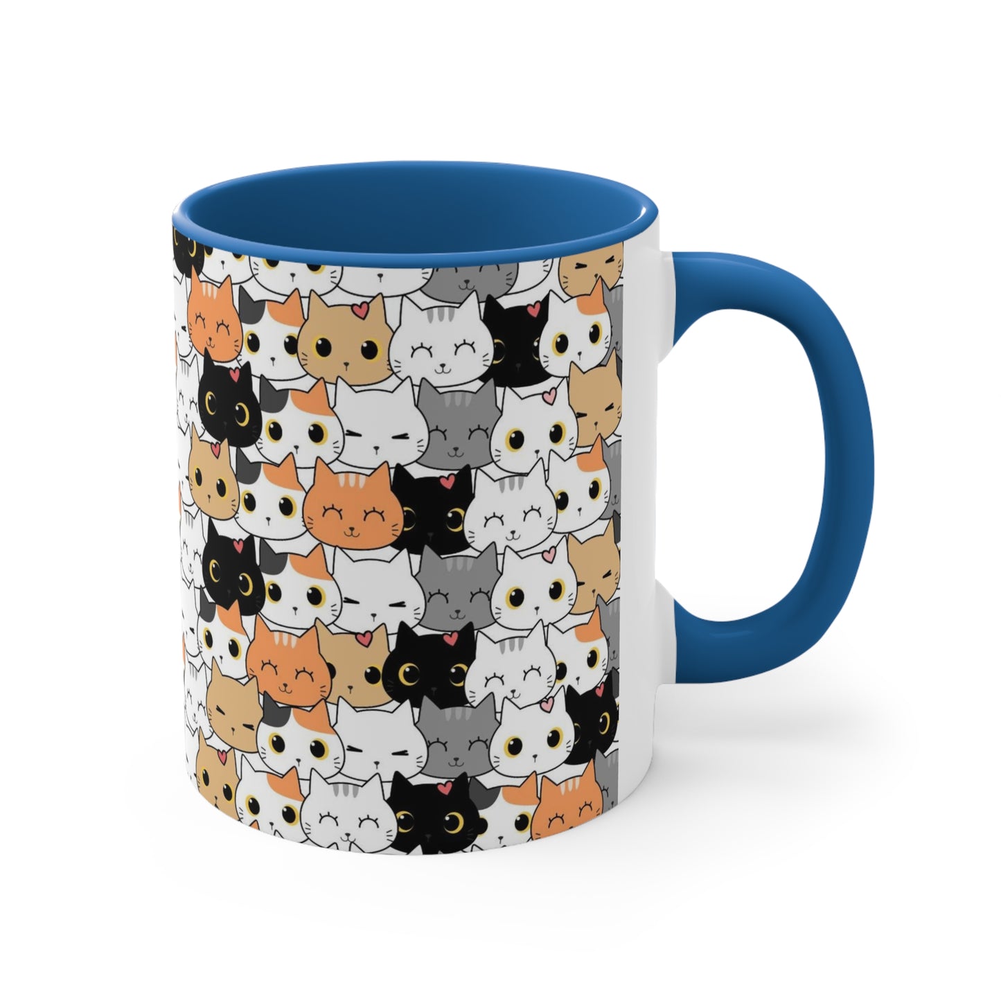 Cute Cats Accent Coffee Mug, 11oz*