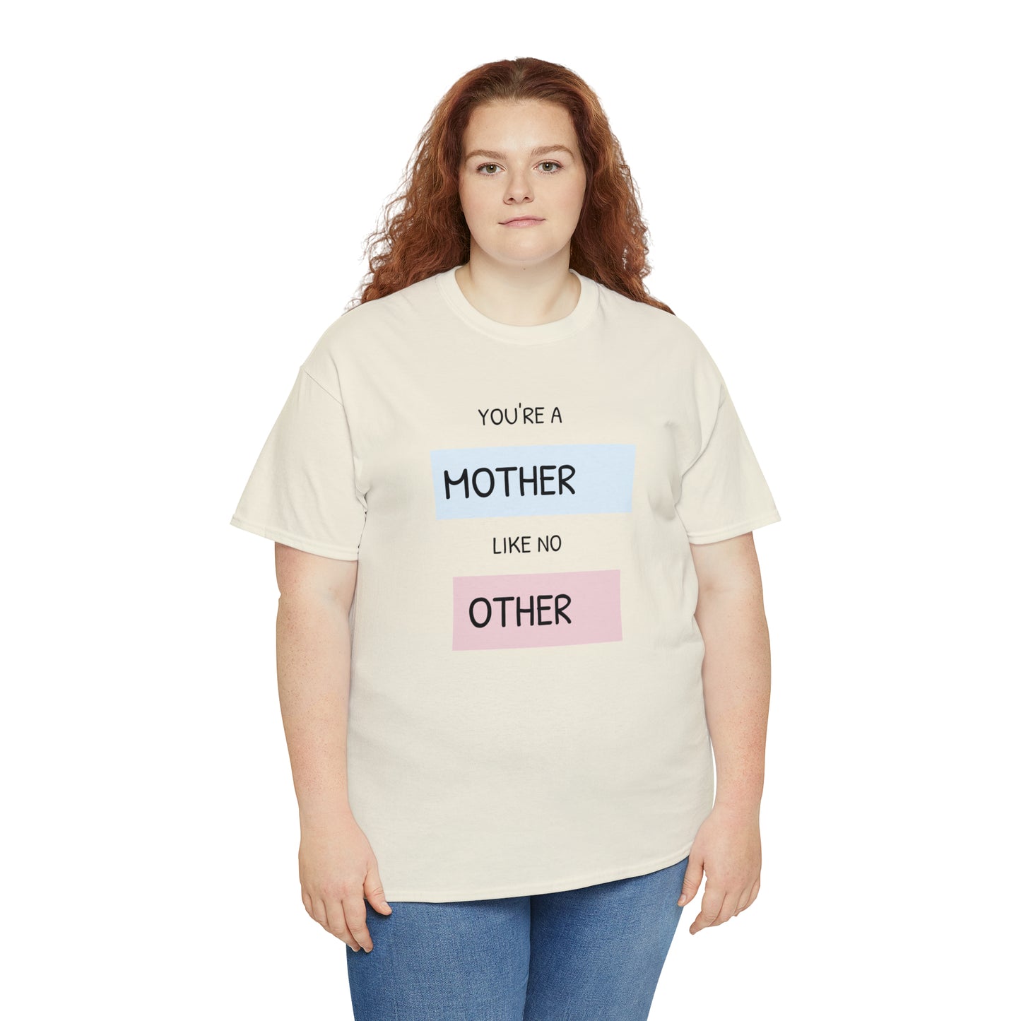 "Mother Like No Other" Unisex Heavy Cotton Tee shirt gift, mom*