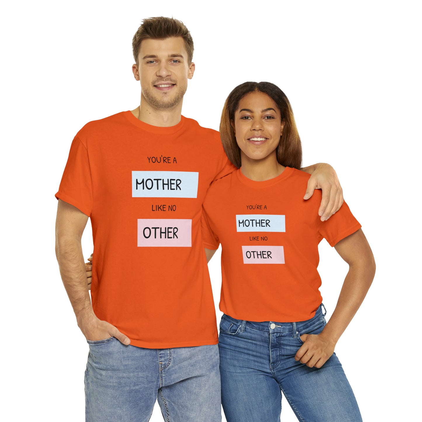 "Mother Like No Other" Unisex Heavy Cotton Tee shirt gift, mom*