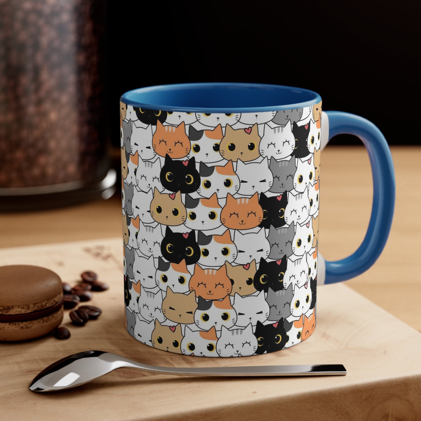 Cute Cats Accent Coffee Mug, 11oz*