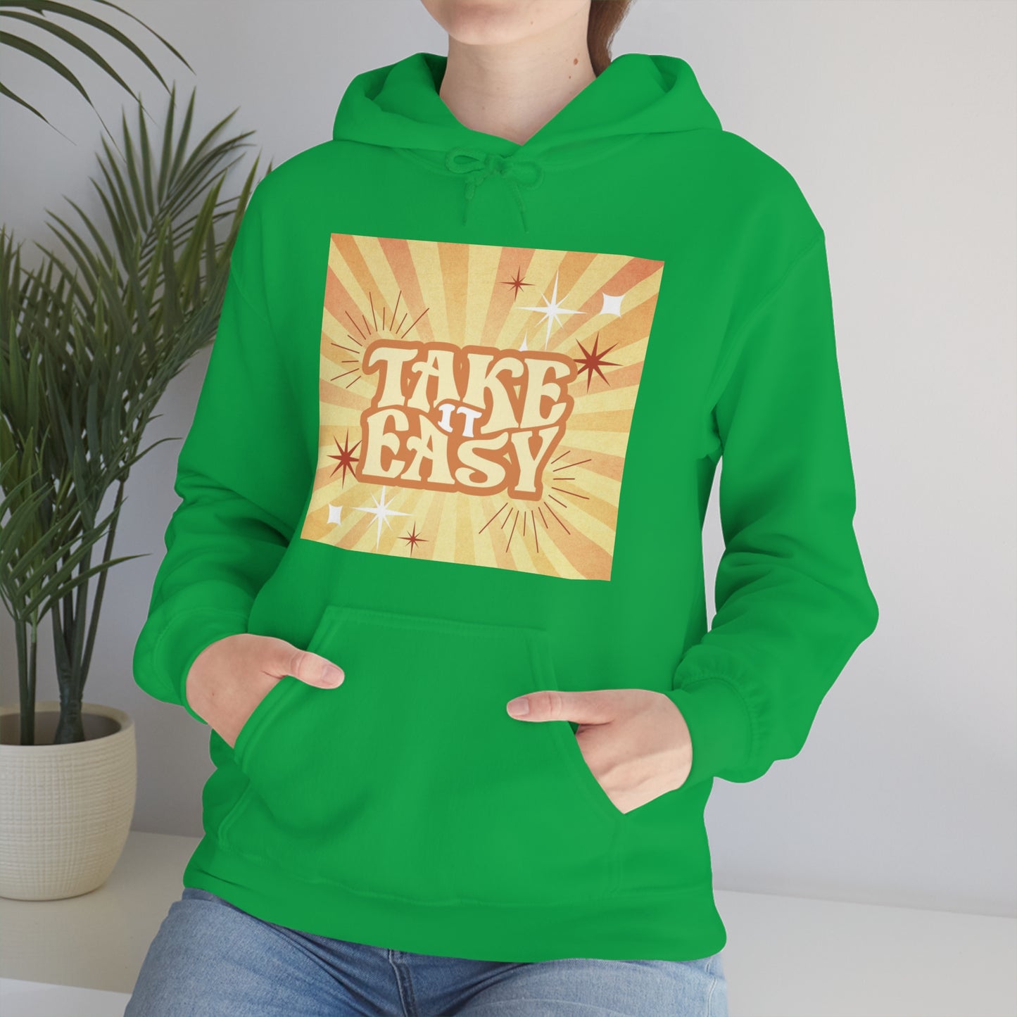 "Take it Easy" Unisex Heavy Blend Hooded Sweatshirt*