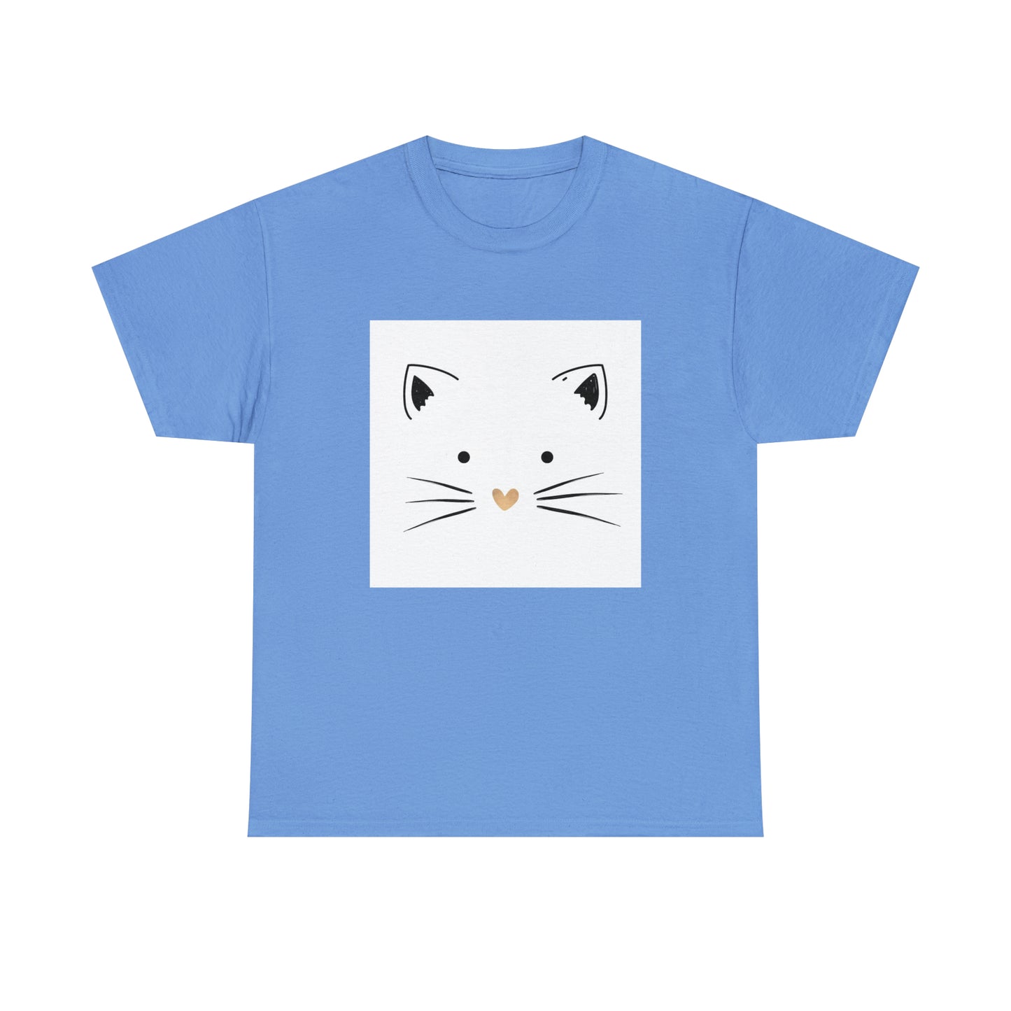 Cute Cat Unisex Heavy Cotton Tee Shirt*