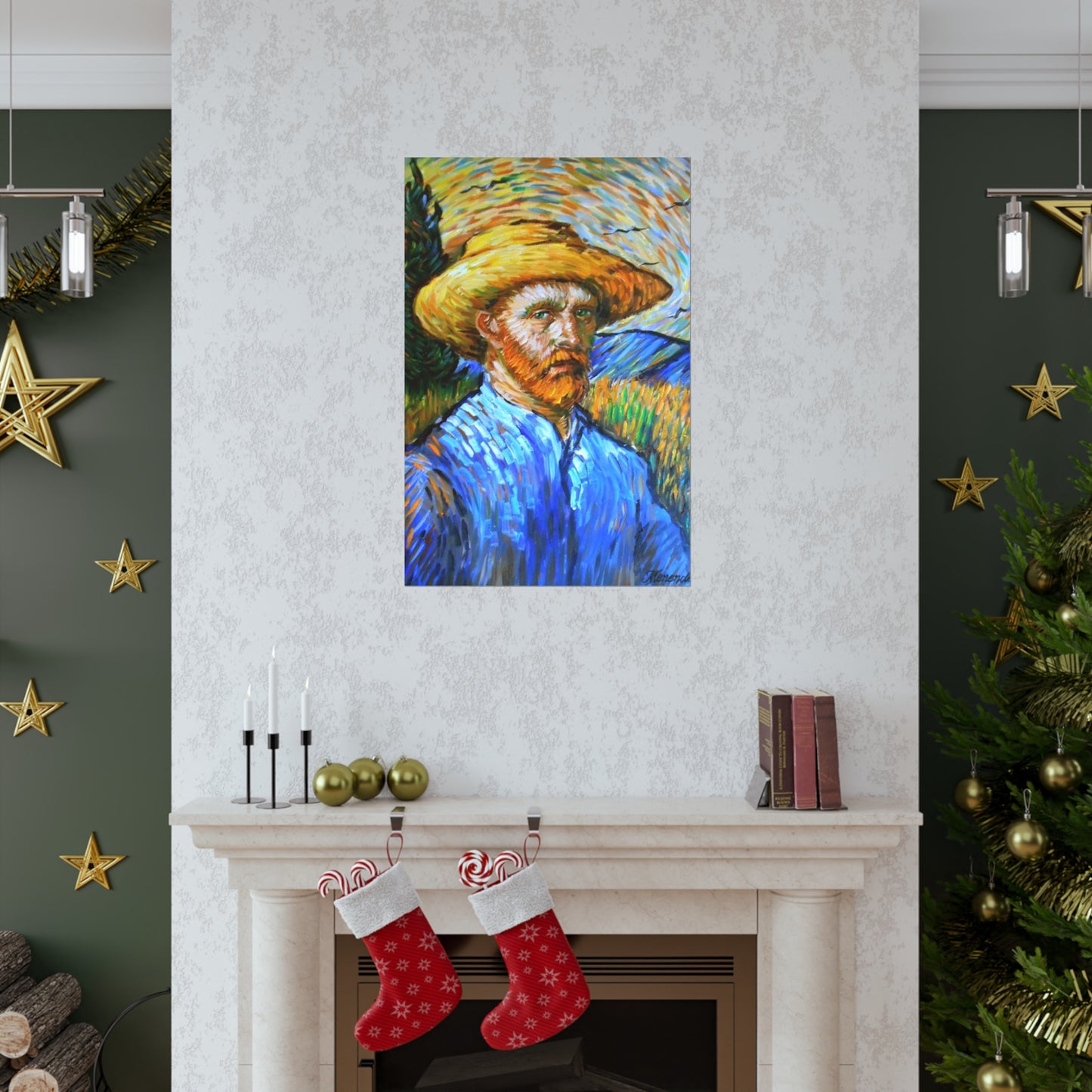 "Discover Van Gogh's Soul: Self-Portrait Premium Matte Vertical Posters - A Masterpiece for Your Wall!"Van Gogh self portrait* Premium Matte Vertical Posters art fine art wall art gift bestseller