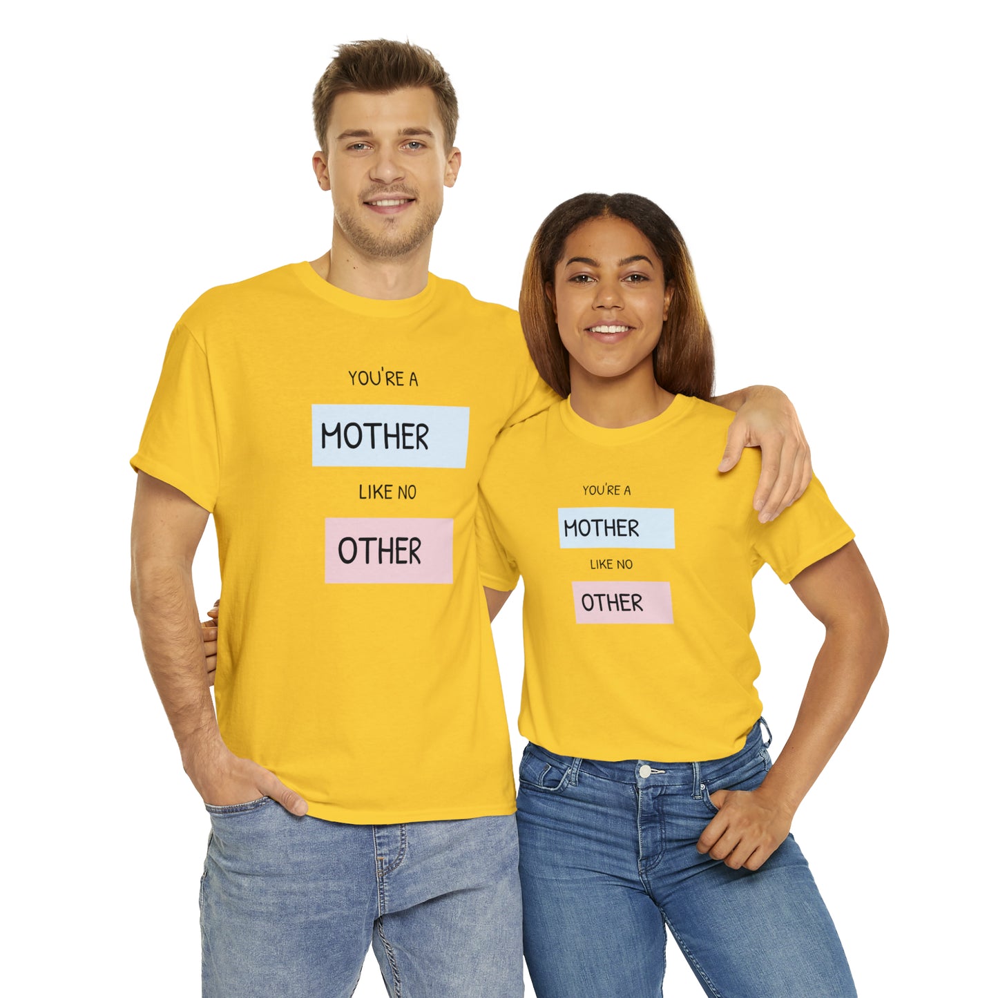 "Mother Like No Other" Unisex Heavy Cotton Tee shirt gift, mom*