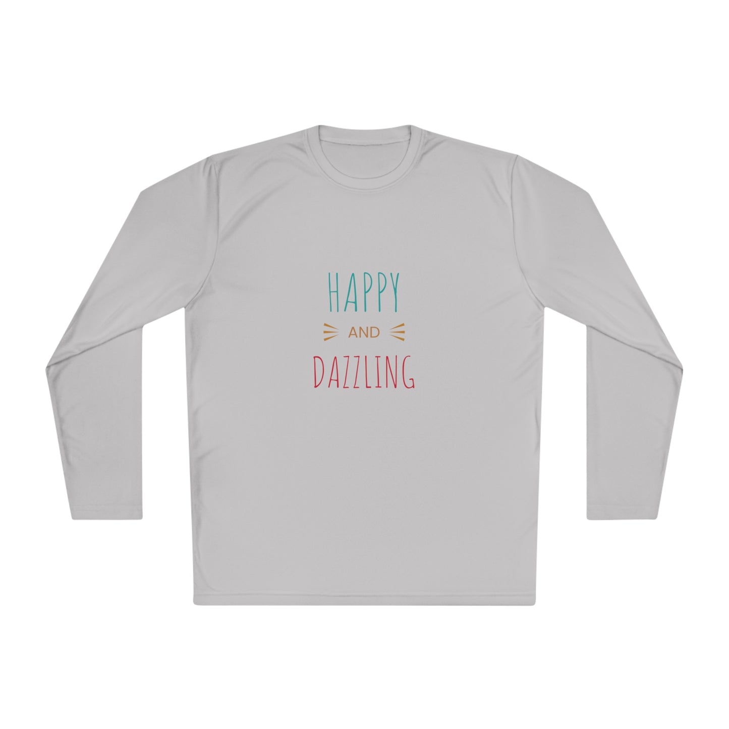 Happy and Dazzling Unisex Lightweight Long Sleeve Tee*