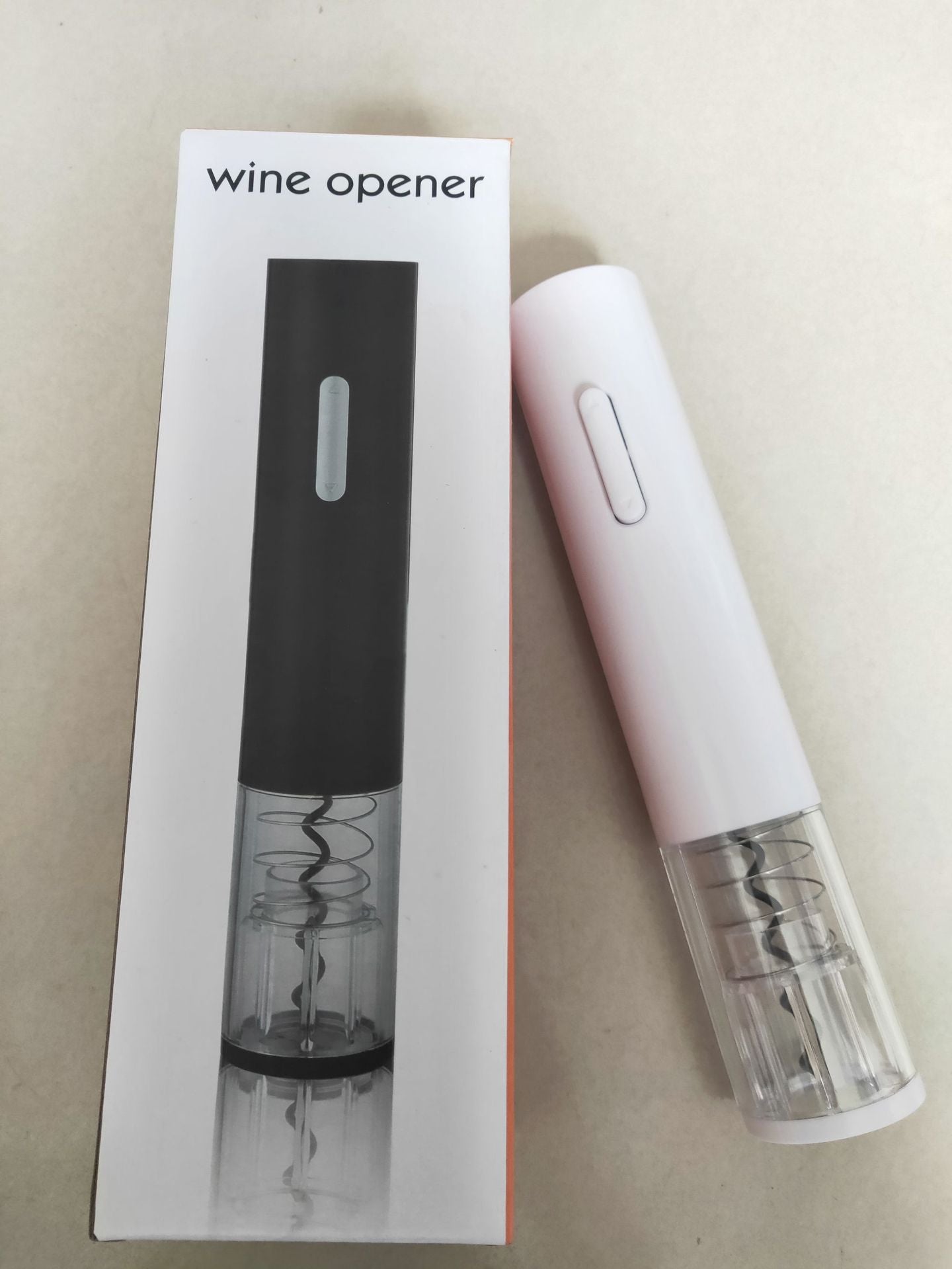 Electric Wine Opener Automatic Electric Wine Bottle Corkscrew Opener With Foil Cutter Wine Bottle Opener Kit*