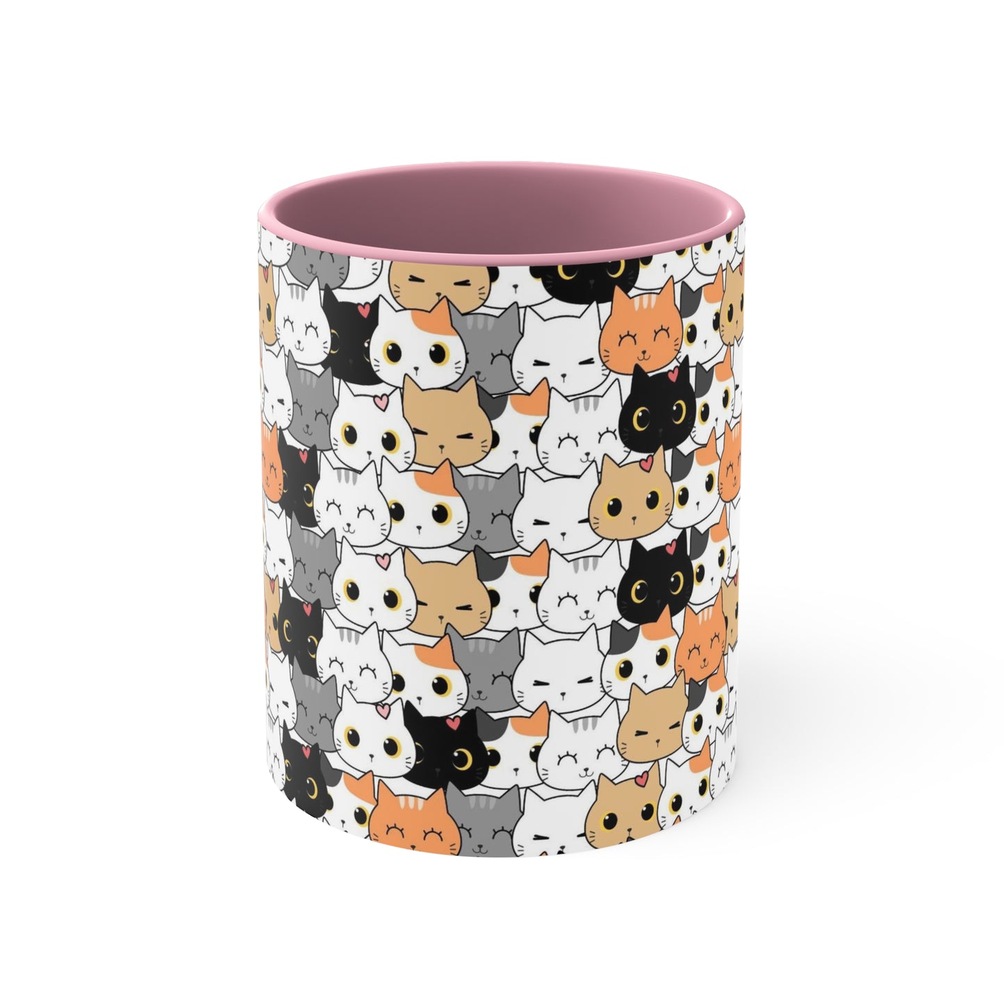 Cute Cats Accent Coffee Mug, 11oz*