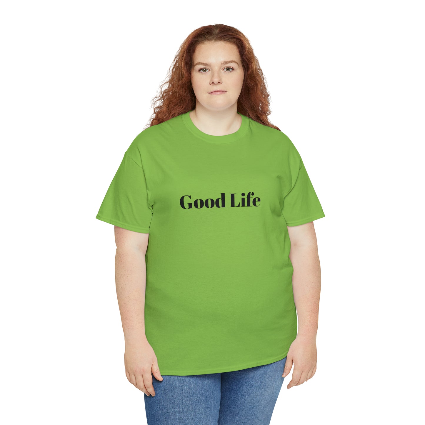 "Good Life" Unisex Heavy Cotton Tee Shirt*