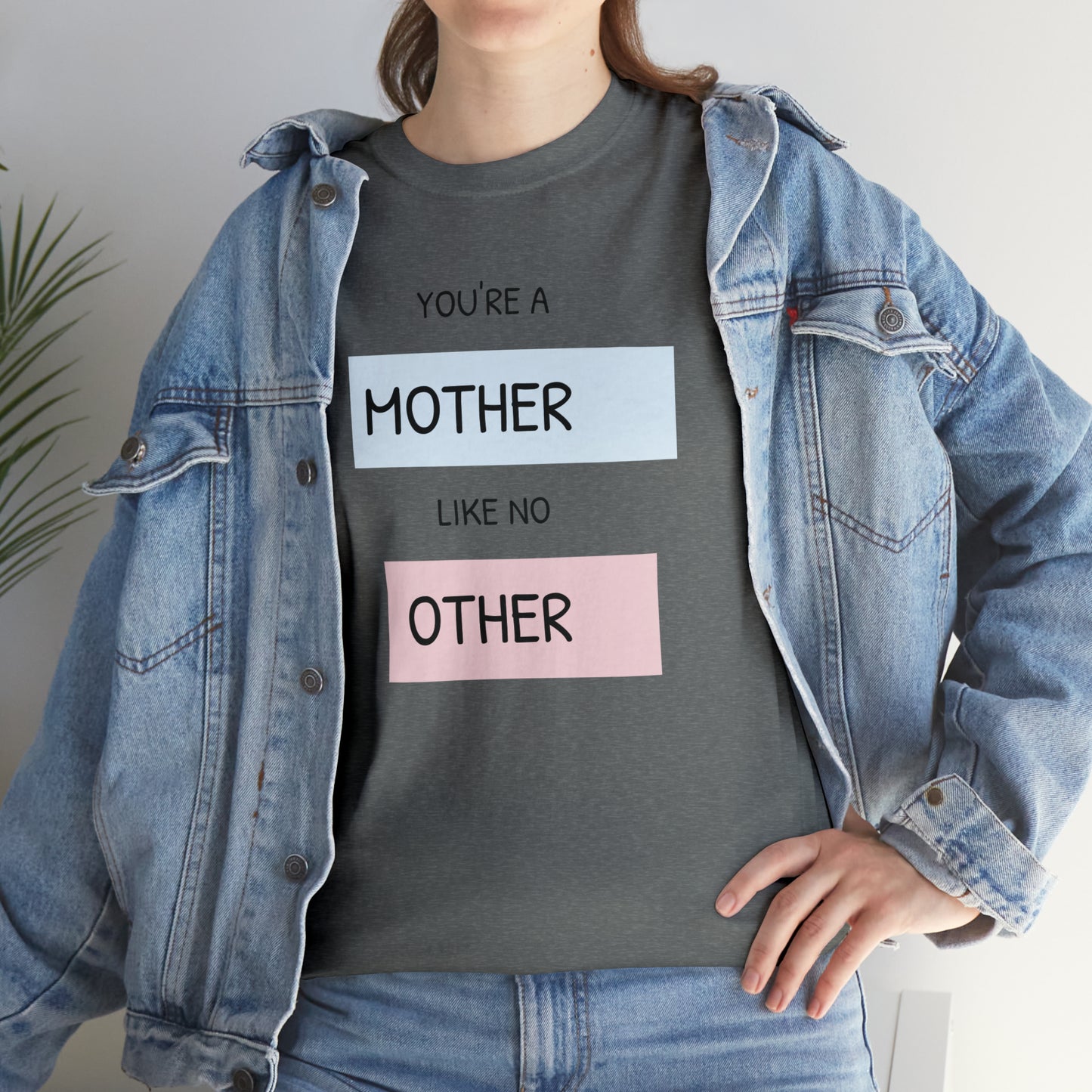 "Mother Like No Other" Unisex Heavy Cotton Tee shirt gift, mom*