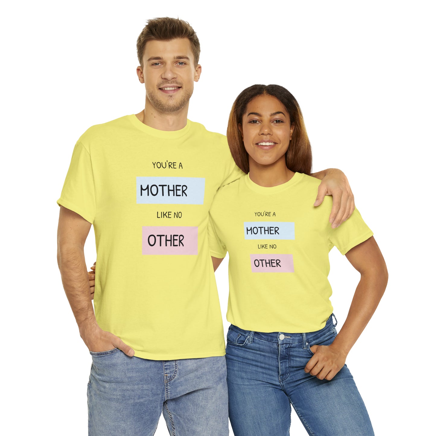 "Mother Like No Other" Unisex Heavy Cotton Tee shirt gift, mom*