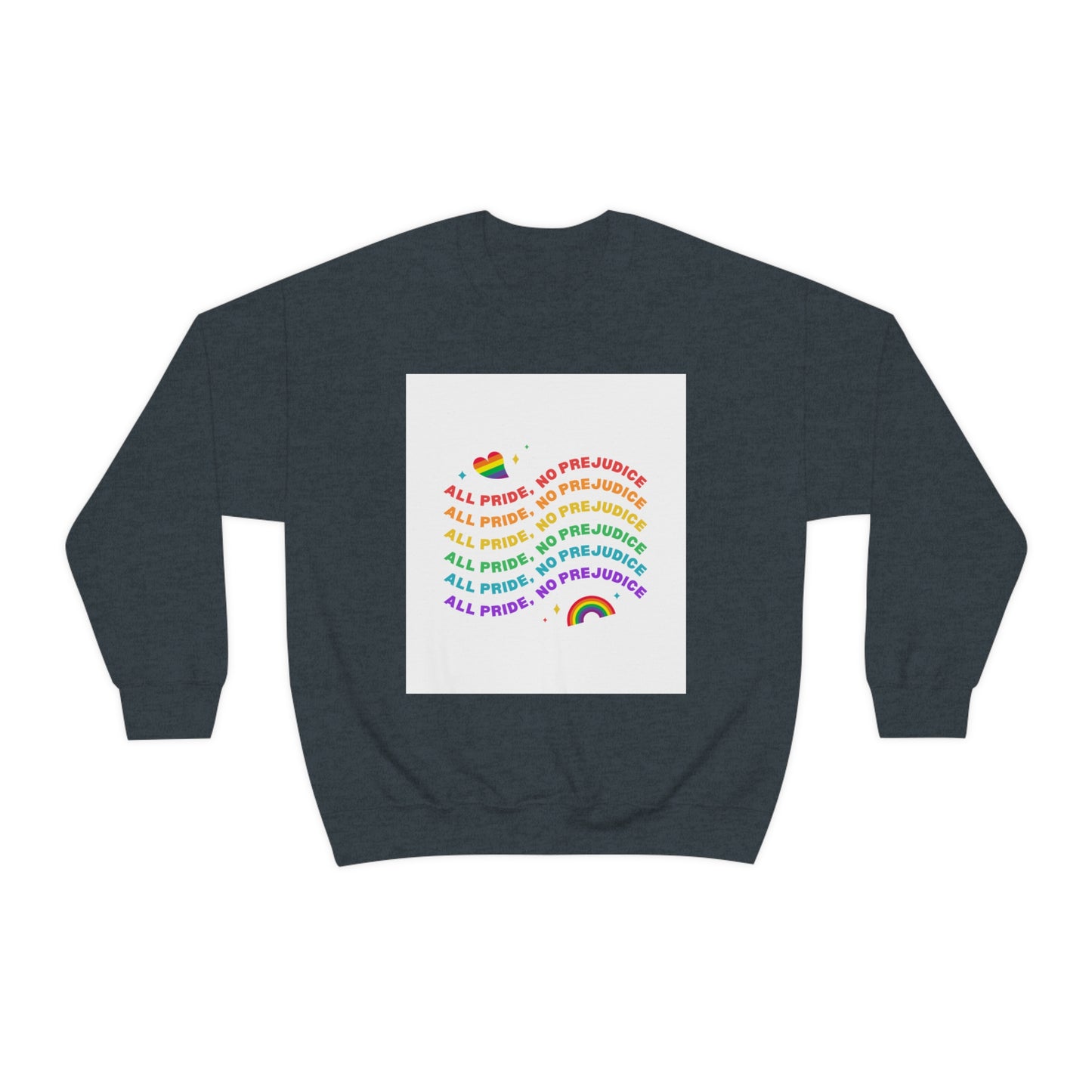 All Pride No Prejudice Unisex Heavy Blend Crewneck Sweatshirt*