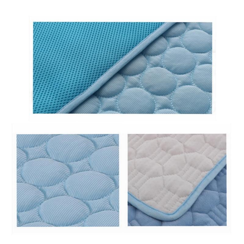 Pet Dog Cat Ice Silk Cold Nest Pad For Cooling In Summer*