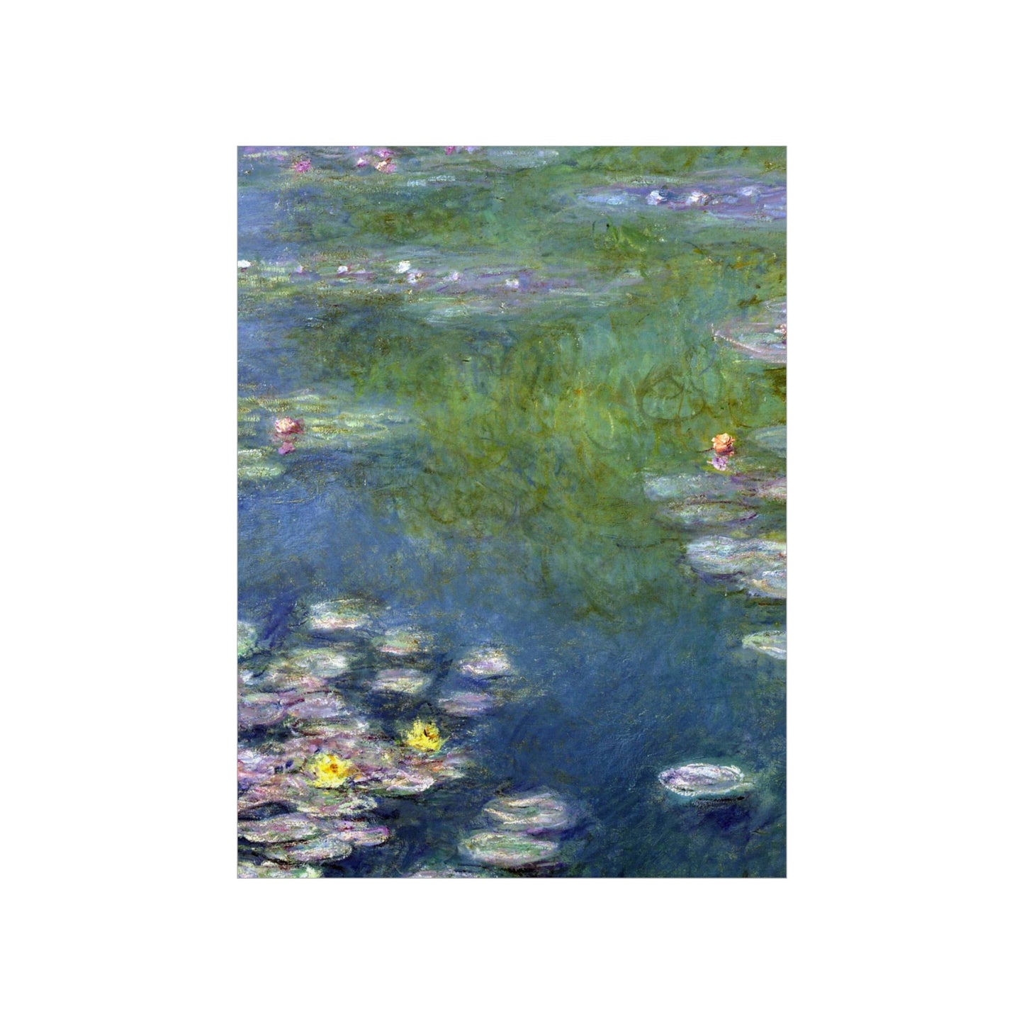 "Captivating Beauty: Monet's Water Lilies Premium Matte Vertical Posters - A Splash of Nature on Your Wall!"Water Lilies Monet Premium Matte Vertical Posters*