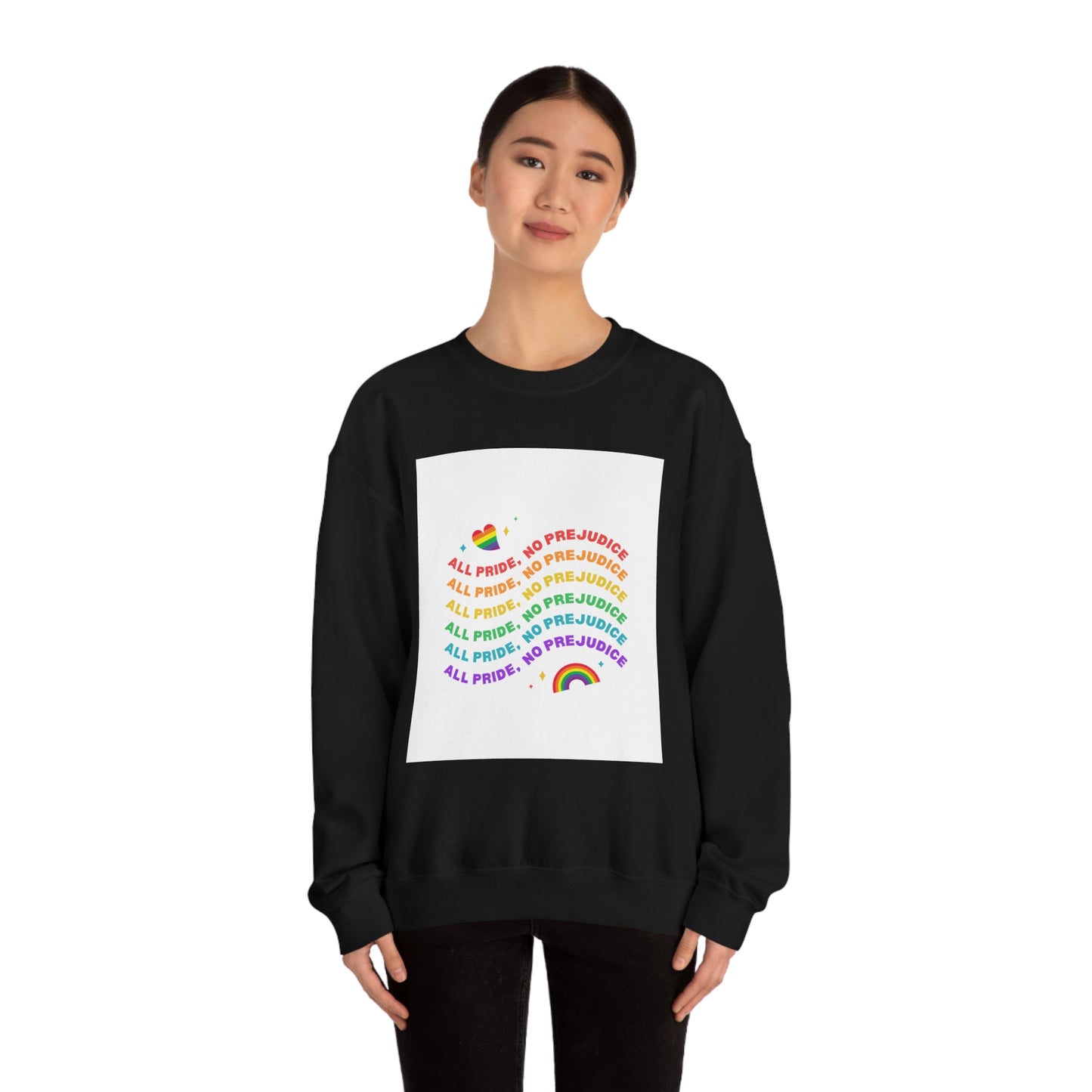 All Pride No Prejudice Unisex Heavy Blend Crewneck Sweatshirt*