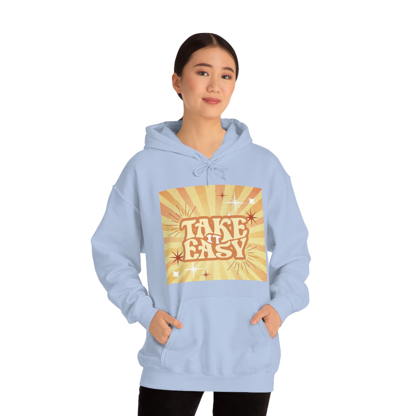 "Take it Easy" Unisex Heavy Blend Hooded Sweatshirt*