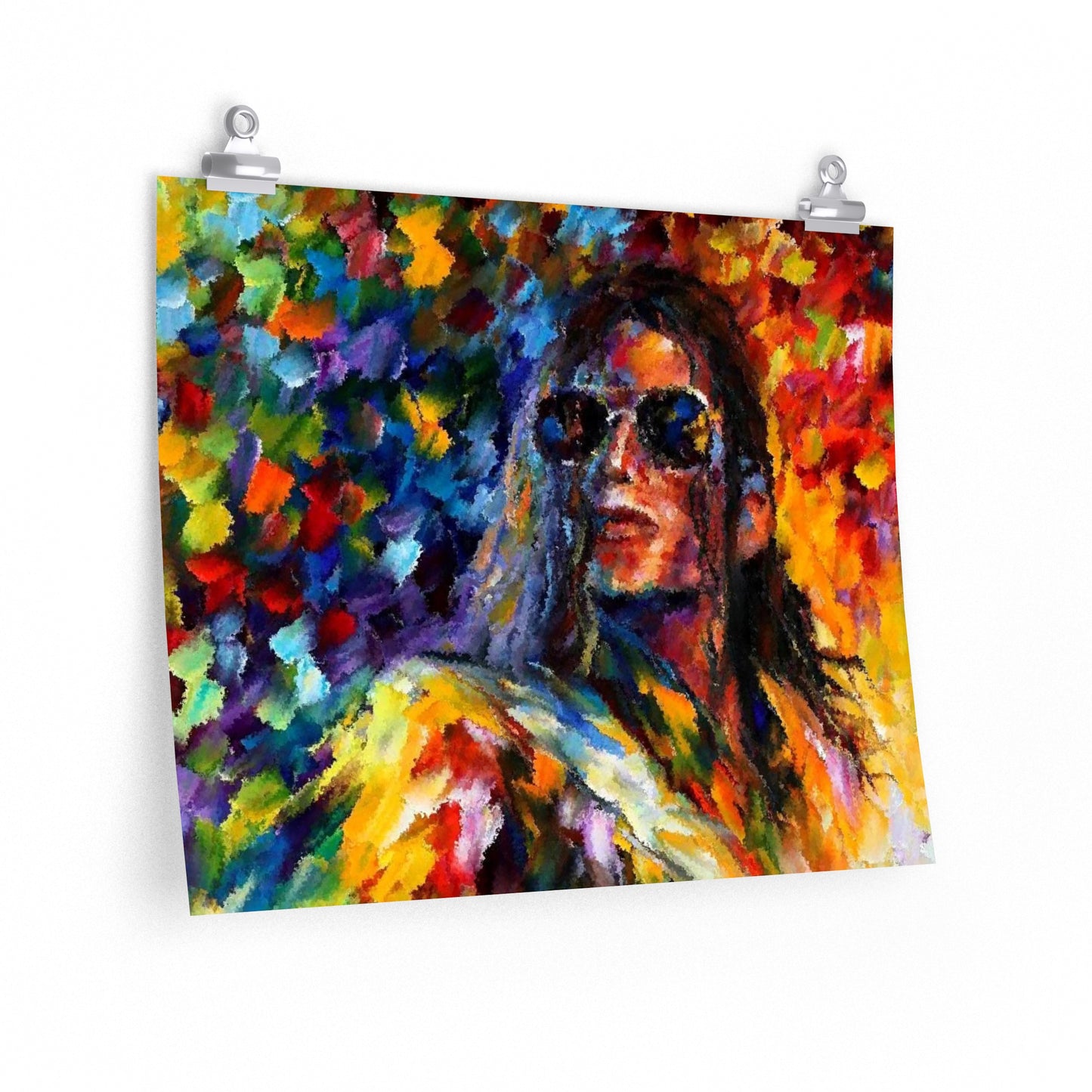 Michael Jackson Colors Premium Matte horizontal posters art fine art wall art bestseller*