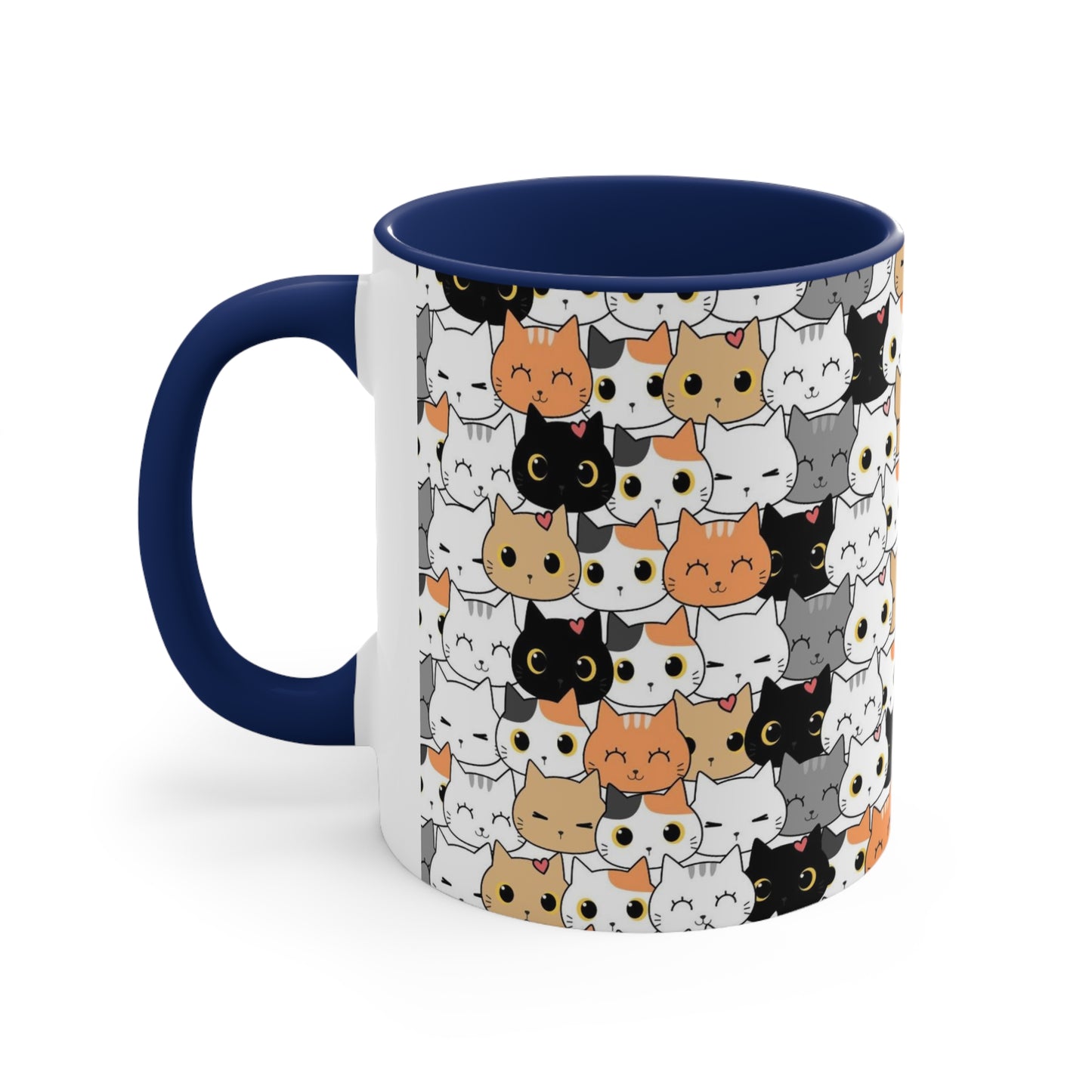 Cute Cats Accent Coffee Mug, 11oz*