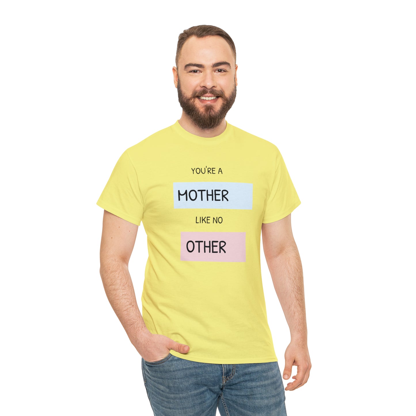 "Mother Like No Other" Unisex Heavy Cotton Tee shirt gift, mom*