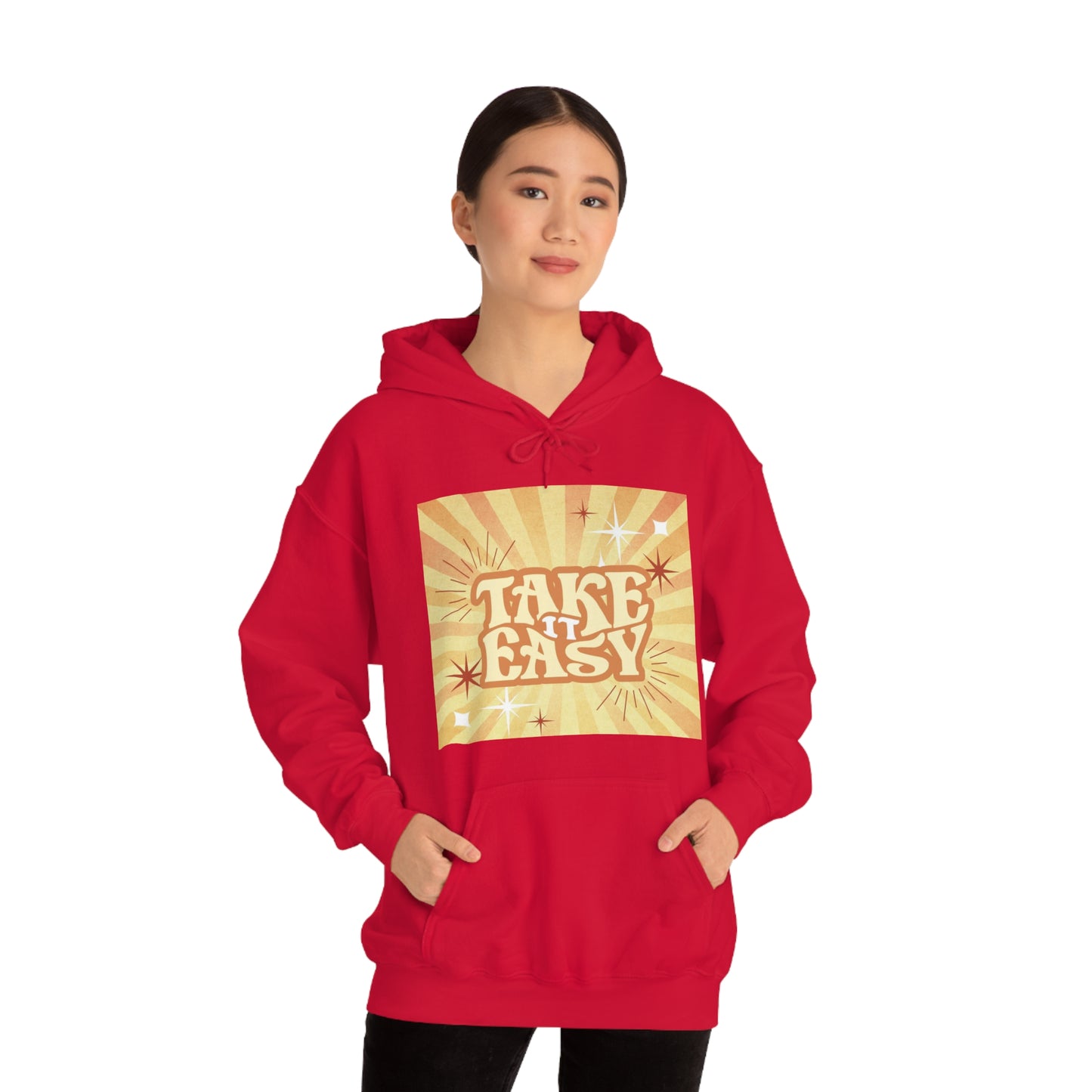 "Take it Easy" Unisex Heavy Blend Hooded Sweatshirt*