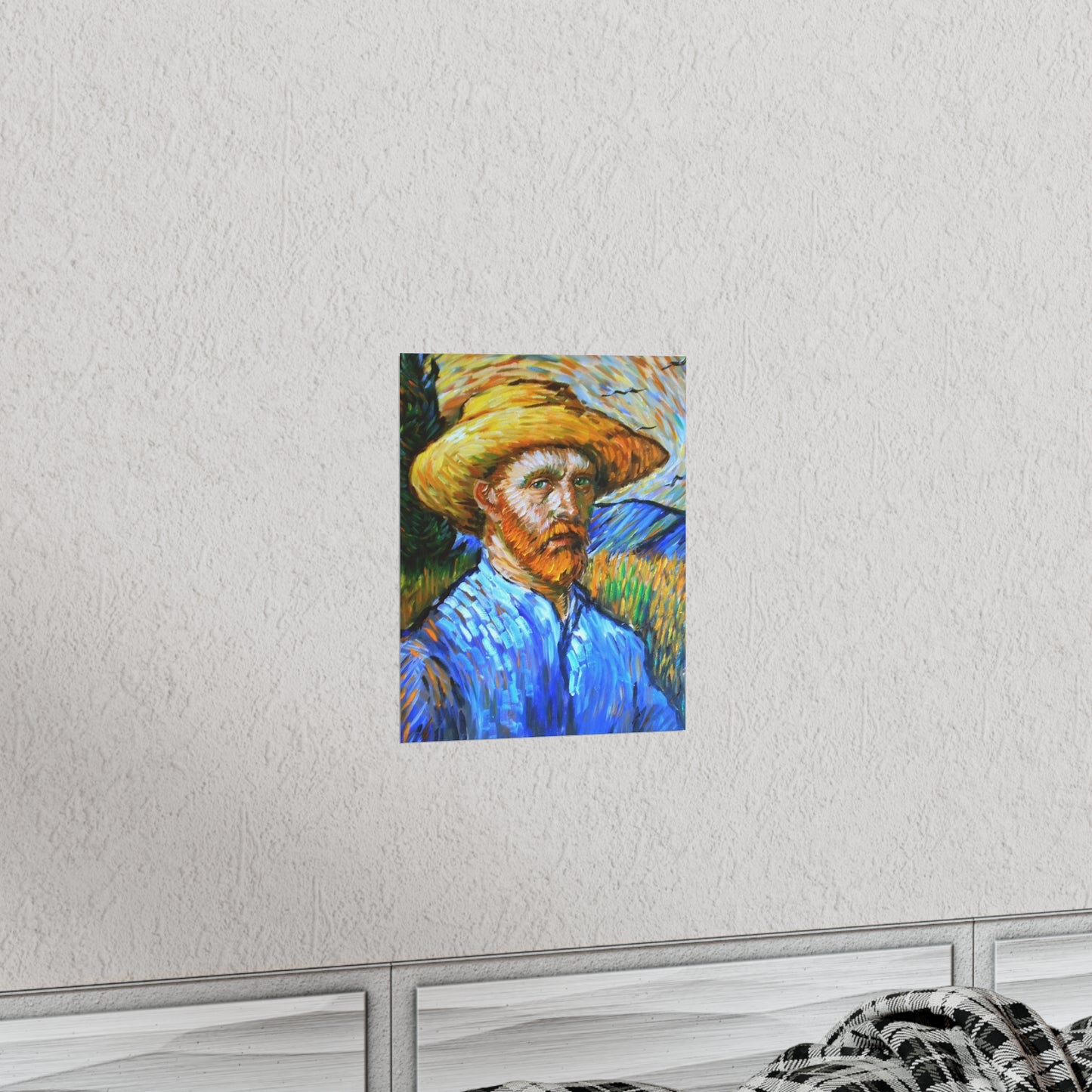 "Discover Van Gogh's Soul: Self-Portrait Premium Matte Vertical Posters - A Masterpiece for Your Wall!"Van Gogh self portrait* Premium Matte Vertical Posters art fine art wall art gift bestseller