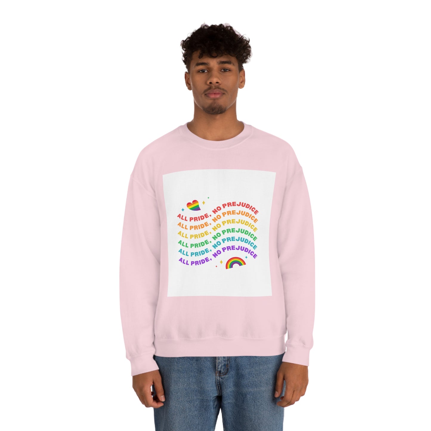 All Pride No Prejudice Unisex Heavy Blend Crewneck Sweatshirt*