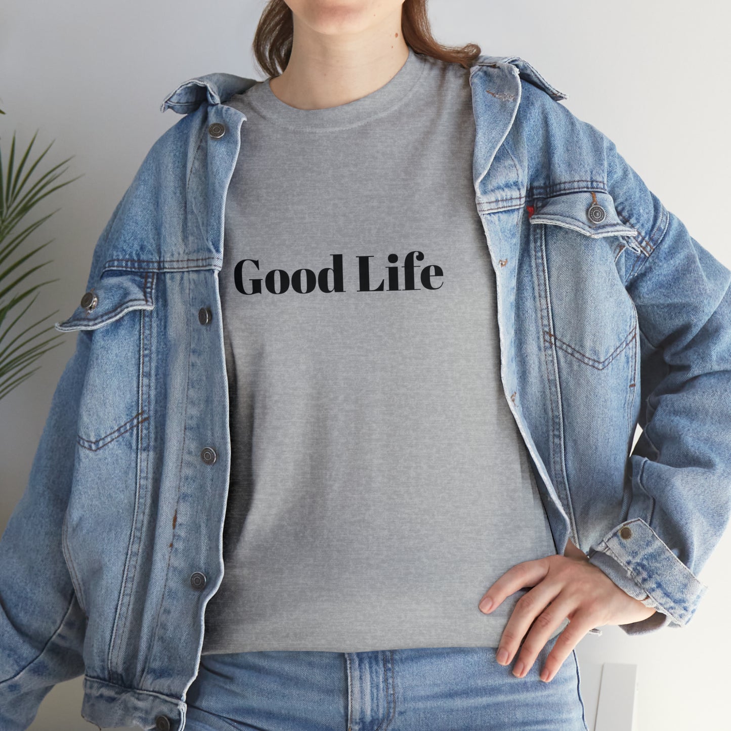 "Good Life" Unisex Heavy Cotton Tee Shirt*