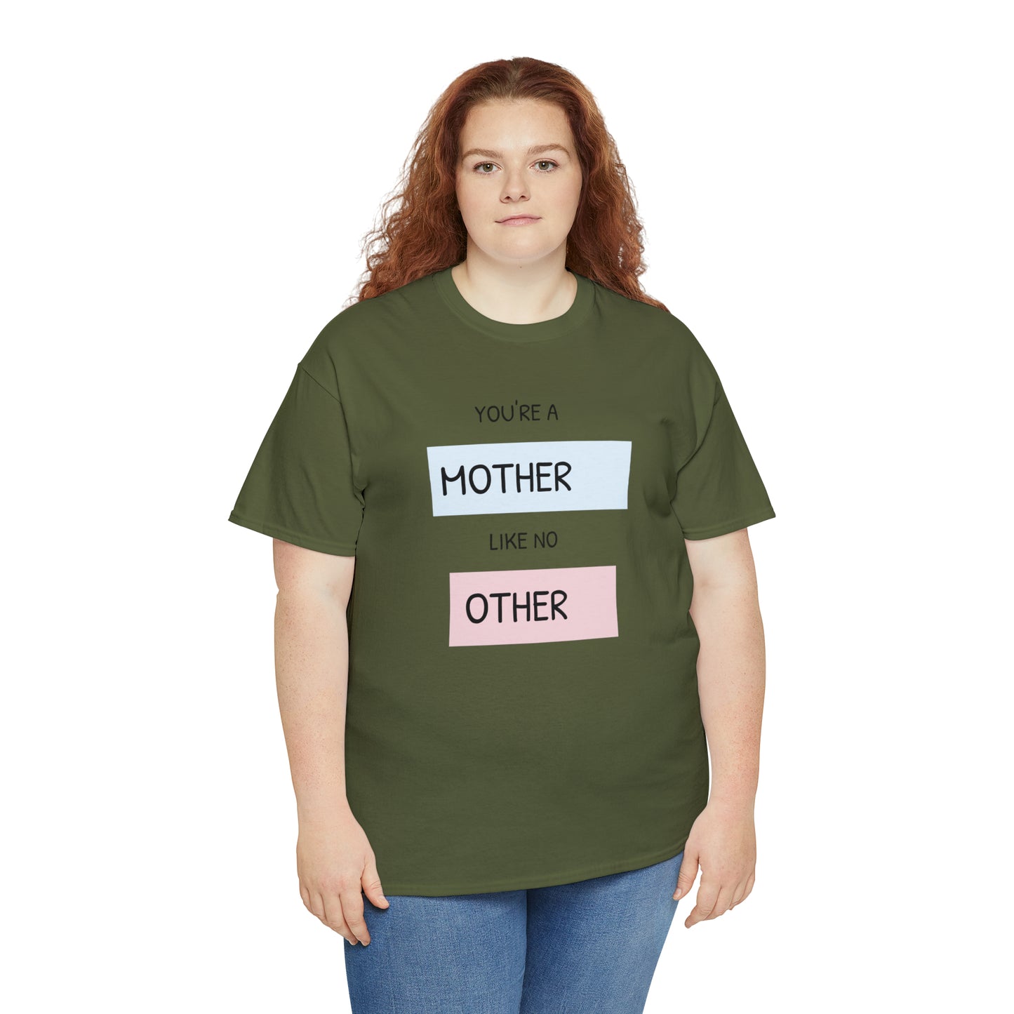 "Mother Like No Other" Unisex Heavy Cotton Tee shirt gift, mom*