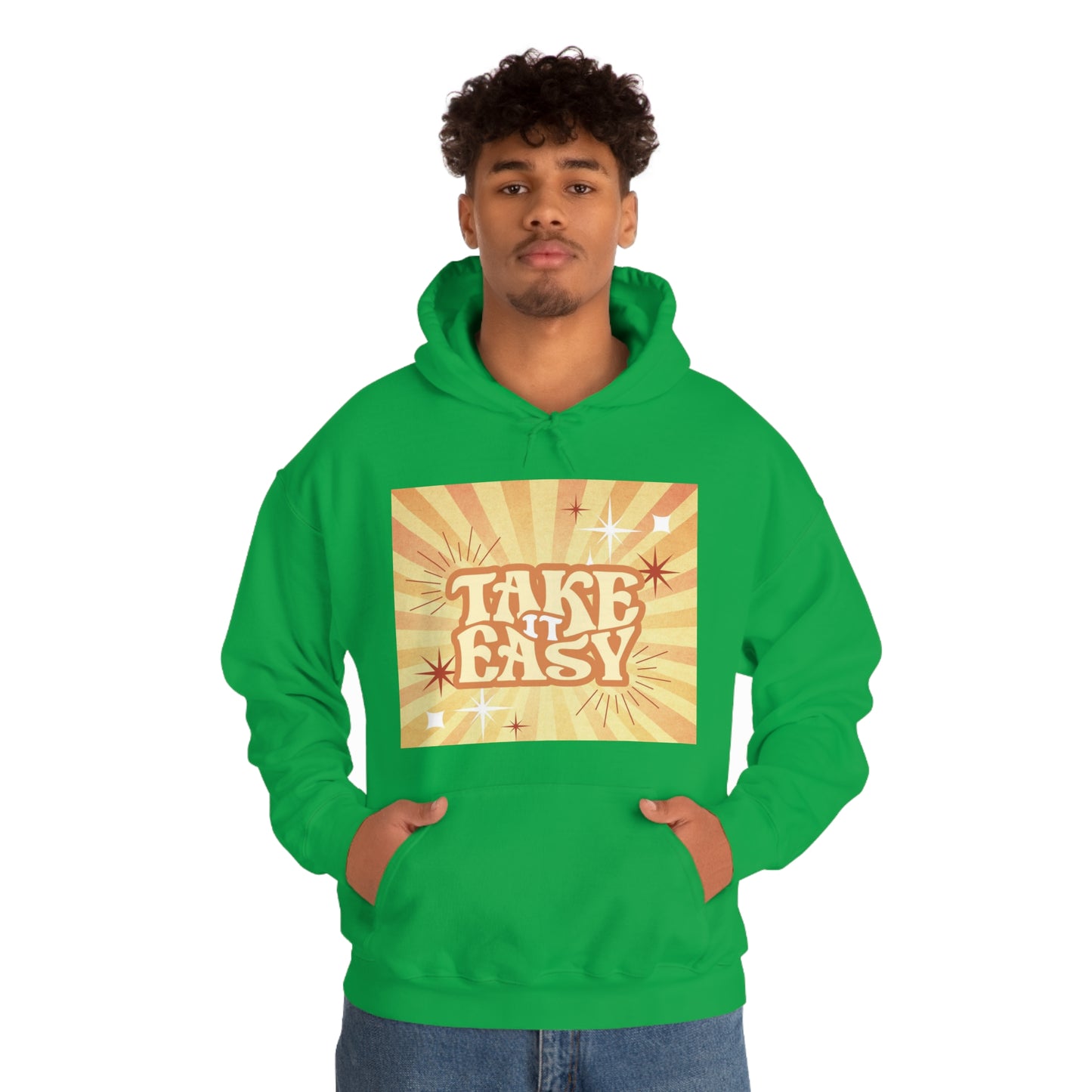 "Take it Easy" Unisex Heavy Blend Hooded Sweatshirt*