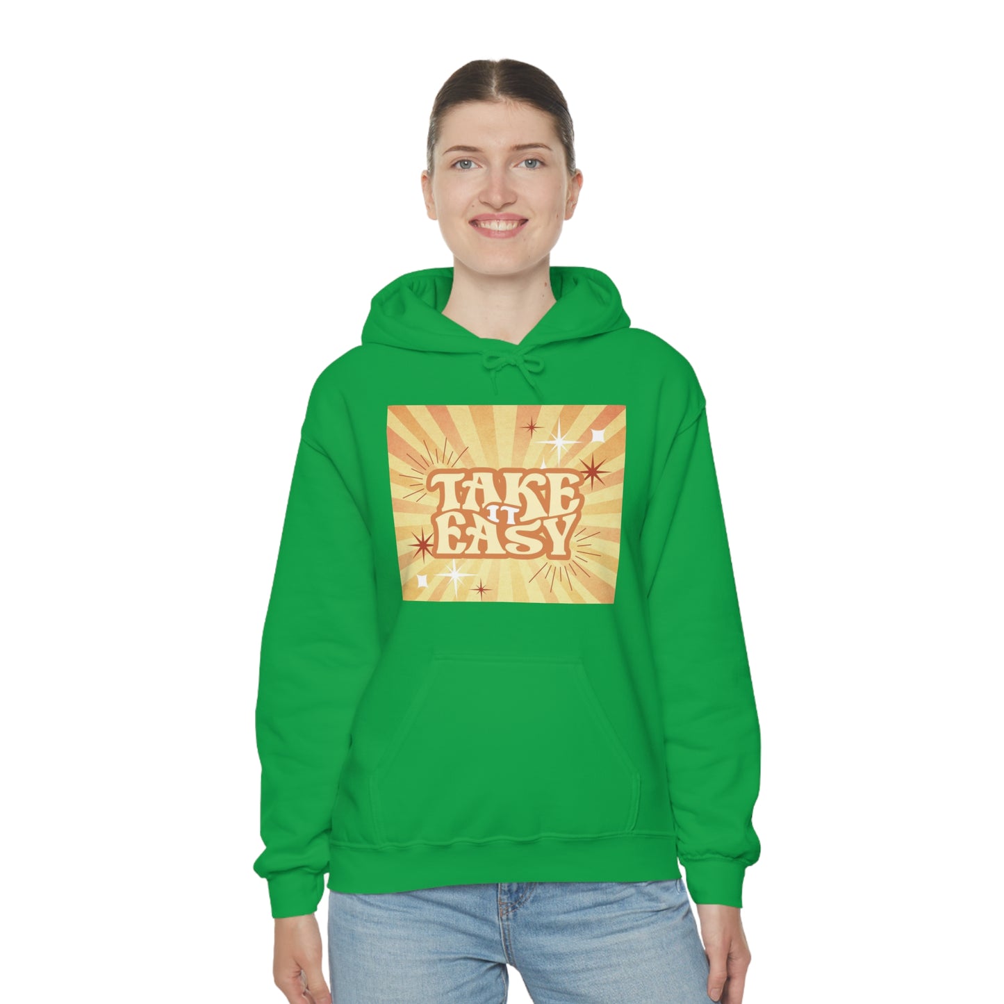 "Take it Easy" Unisex Heavy Blend Hooded Sweatshirt*