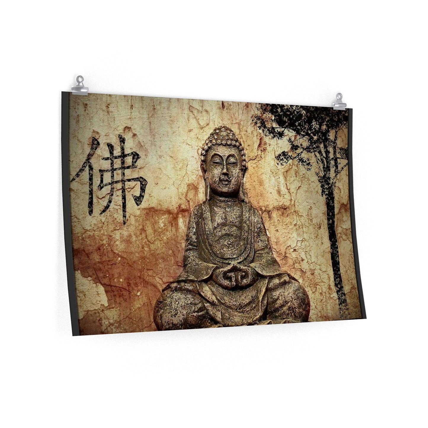 Ancient Buddha Premium Matte horizontal posters*