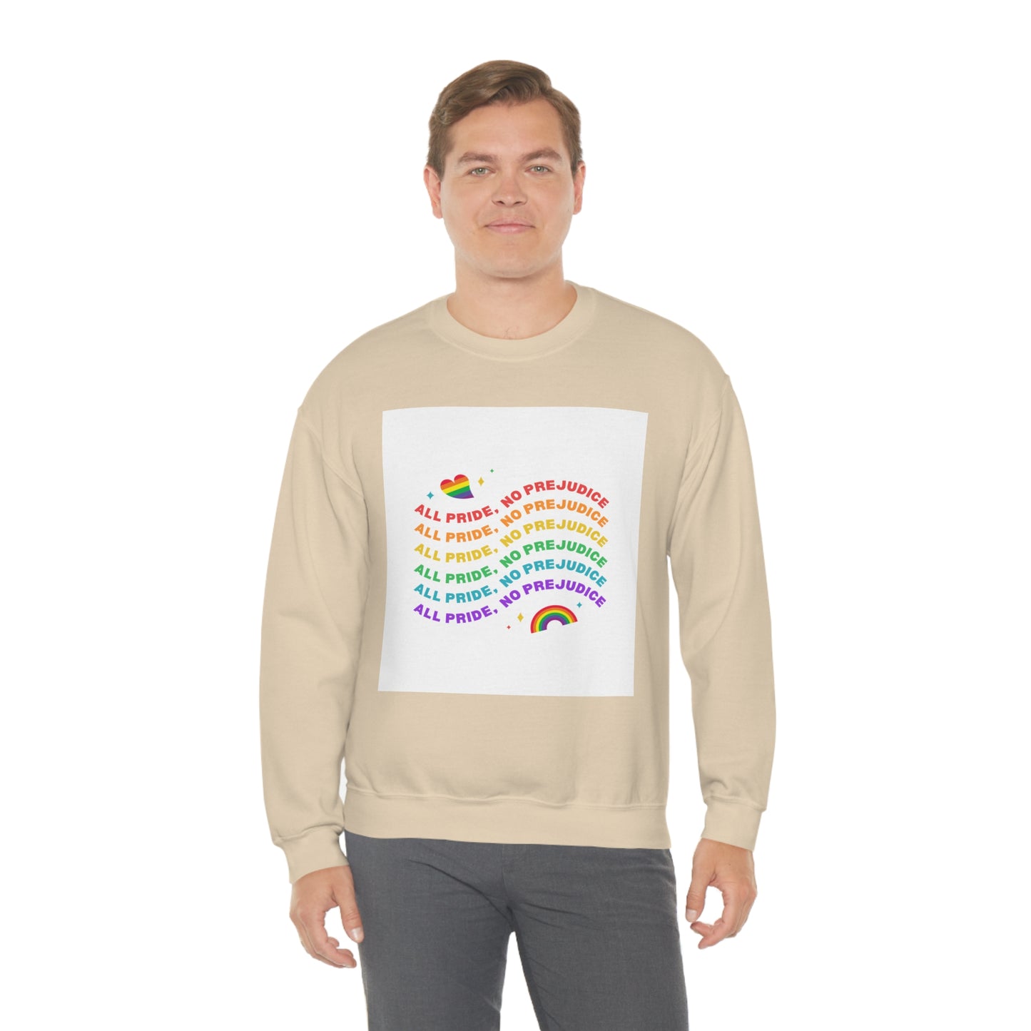 All Pride No Prejudice Unisex Heavy Blend Crewneck Sweatshirt*