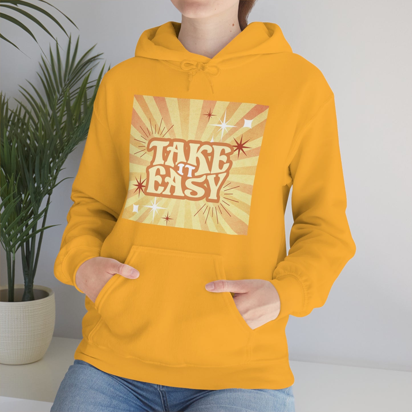 "Take it Easy" Unisex Heavy Blend Hooded Sweatshirt*