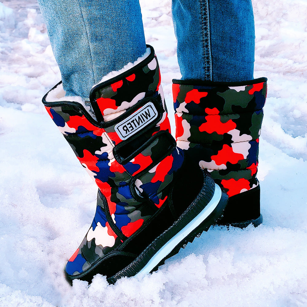 Snow boots warm and anti-skid boots*