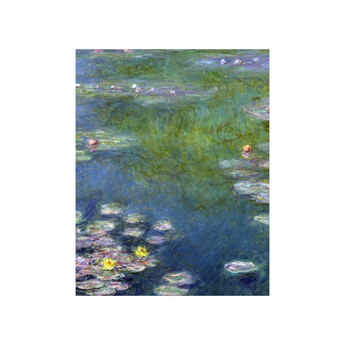 "Captivating Beauty: Monet's Water Lilies Premium Matte Vertical Posters - A Splash of Nature on Your Wall!"Water Lilies Monet Premium Matte Vertical Posters*