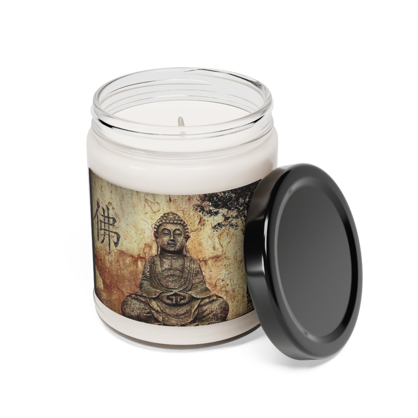 Peace and Buddha Scented Soy Candle, 9oz*