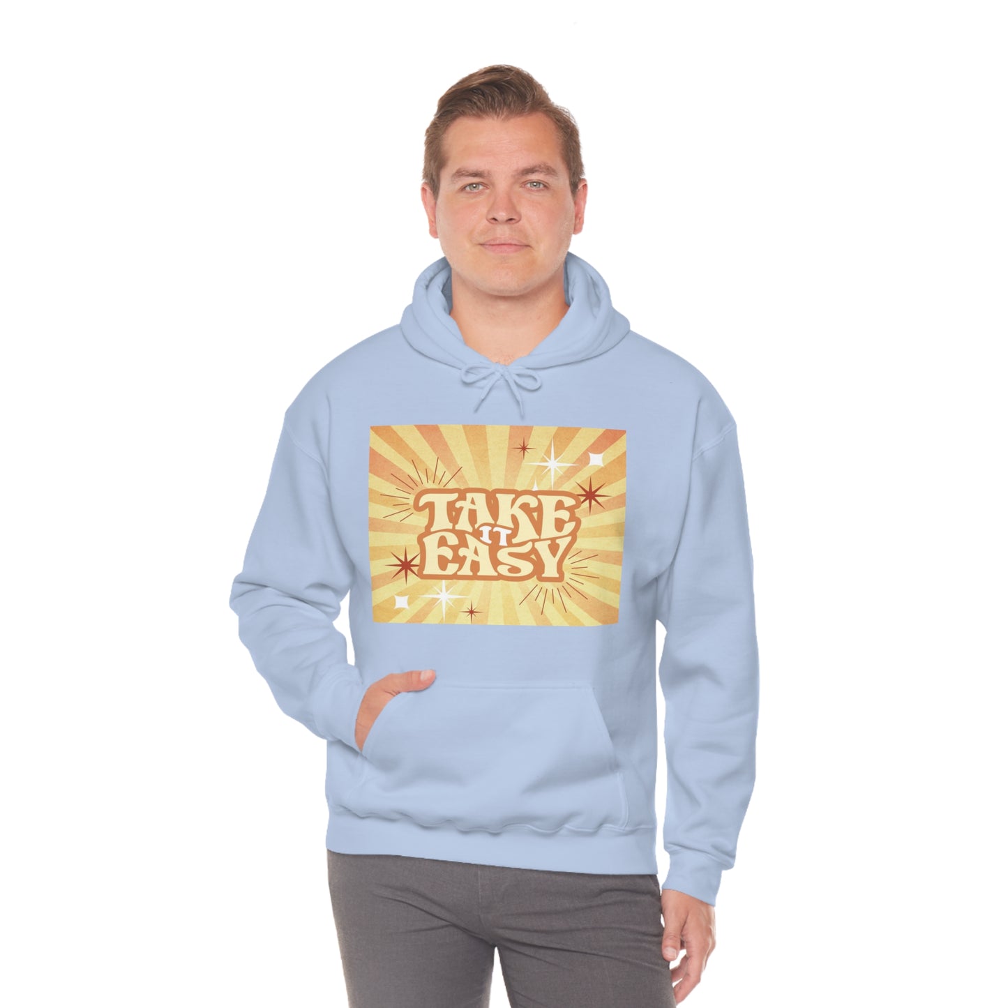 "Take it Easy" Unisex Heavy Blend Hooded Sweatshirt*