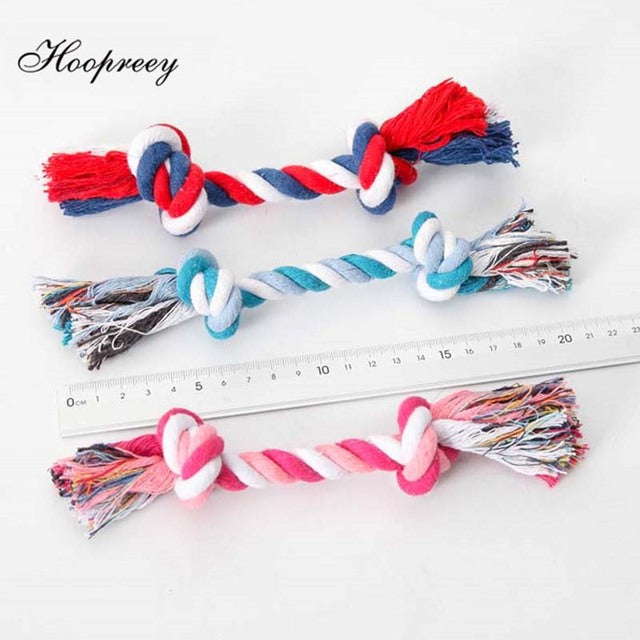 Cotton Double Rope Knot Pet Toy*