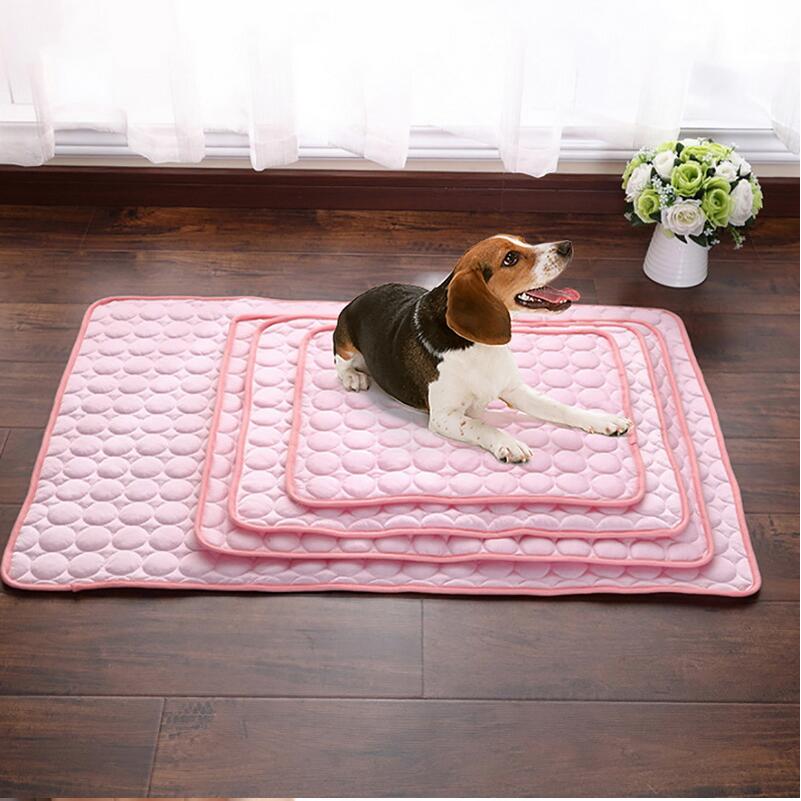 Pet Dog Cat Ice Silk Cold Nest Pad For Cooling In Summer*