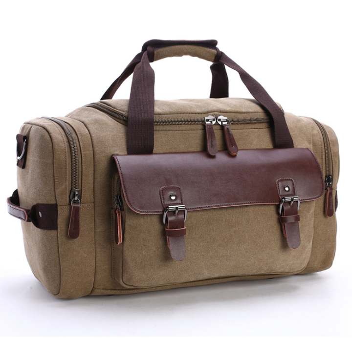 Travel bag* student shoulder slung hand bag large capacity travel canvas bag luggage bag Duffel bag