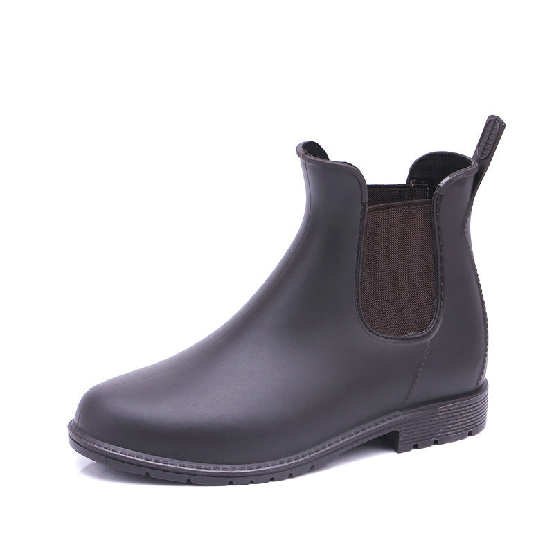 Stylish Black Martin Rain Boots*