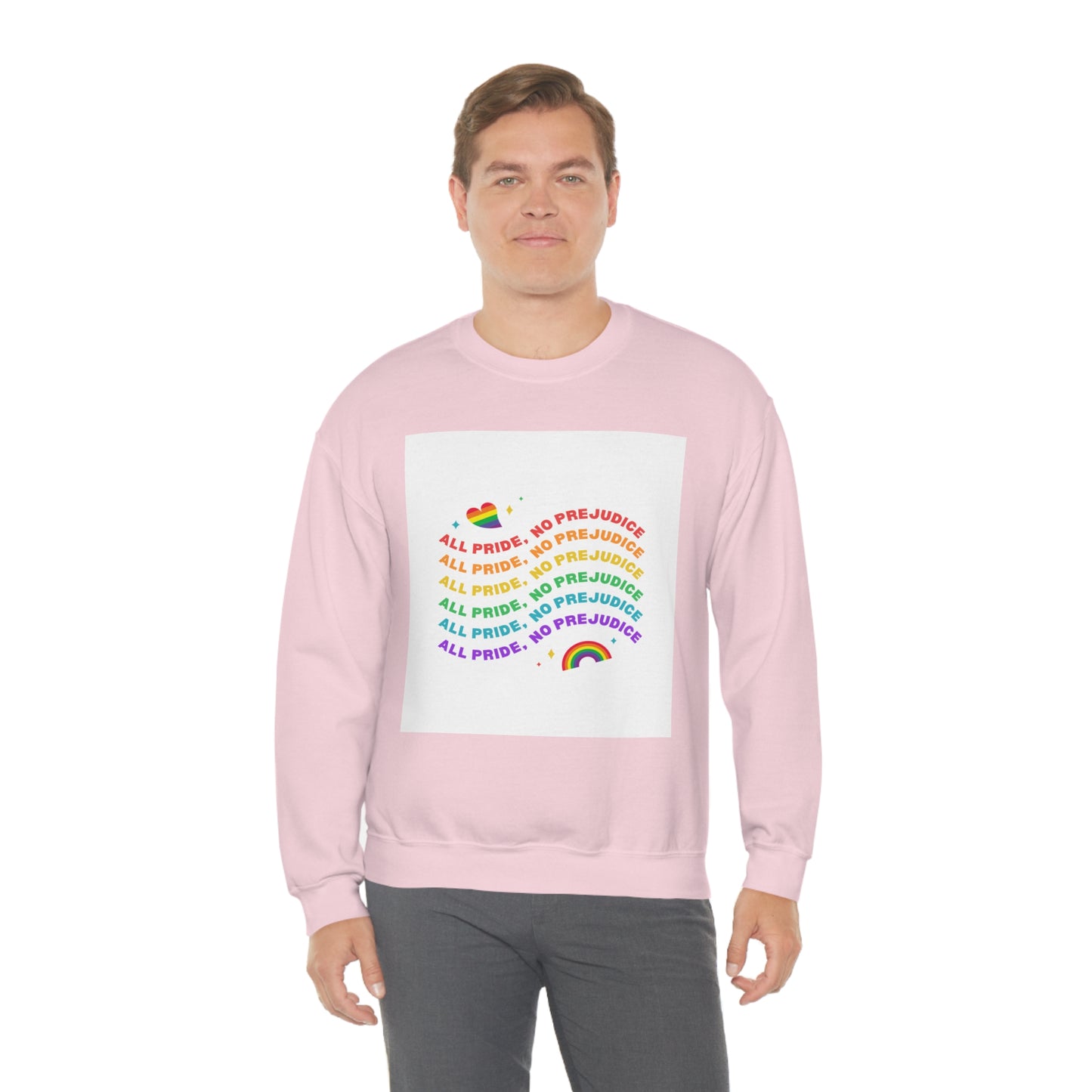 All Pride No Prejudice Unisex Heavy Blend Crewneck Sweatshirt*