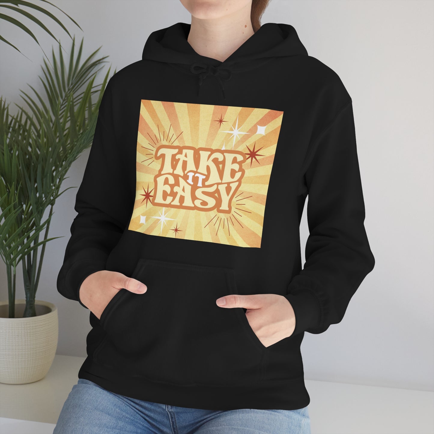 "Take it Easy" Unisex Heavy Blend Hooded Sweatshirt*