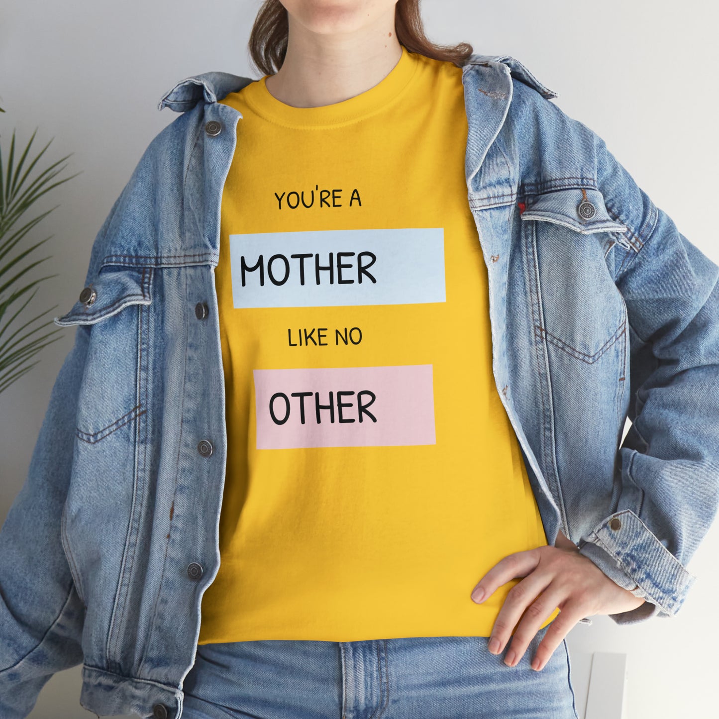 "Mother Like No Other" Unisex Heavy Cotton Tee shirt gift, mom*