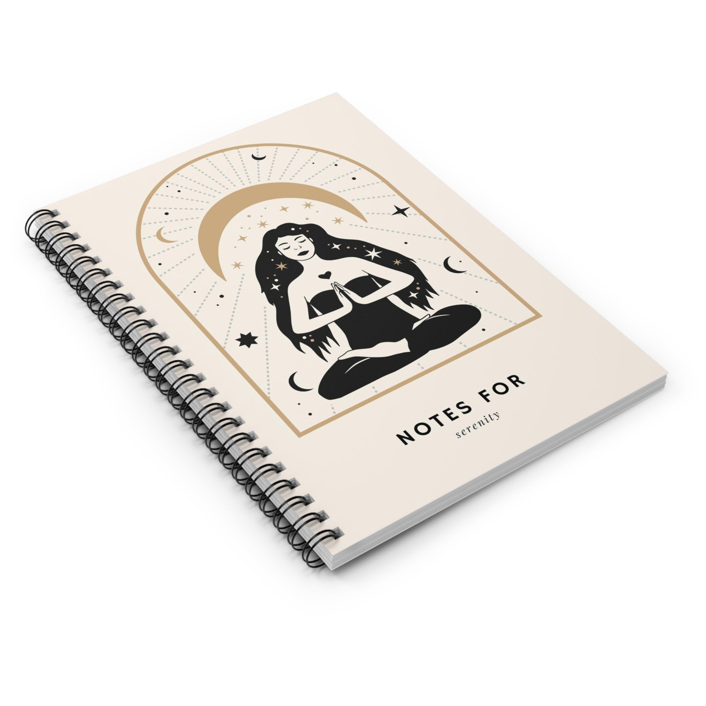 Meditating Goddess Spiral Notebook - Ruled Line* Dream Journal