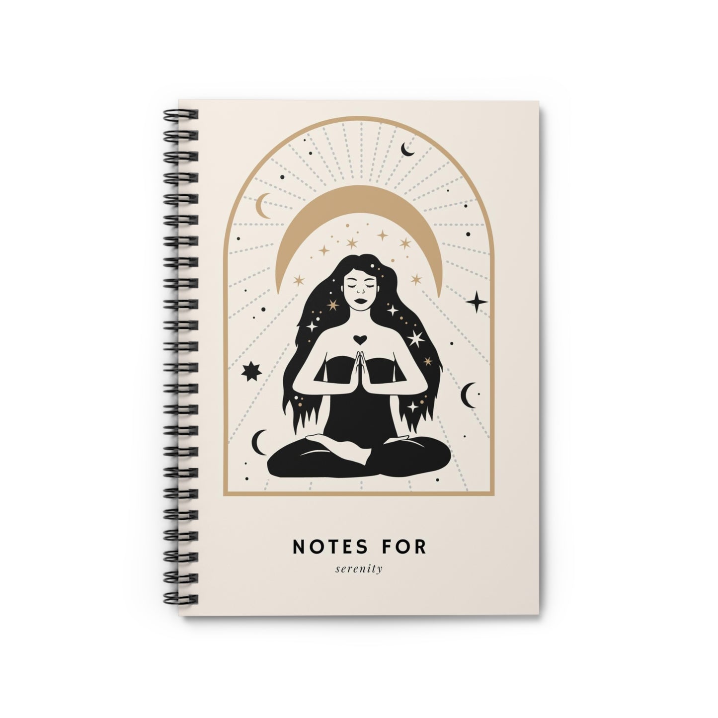 Meditating Goddess Spiral Notebook - Ruled Line* Dream Journal