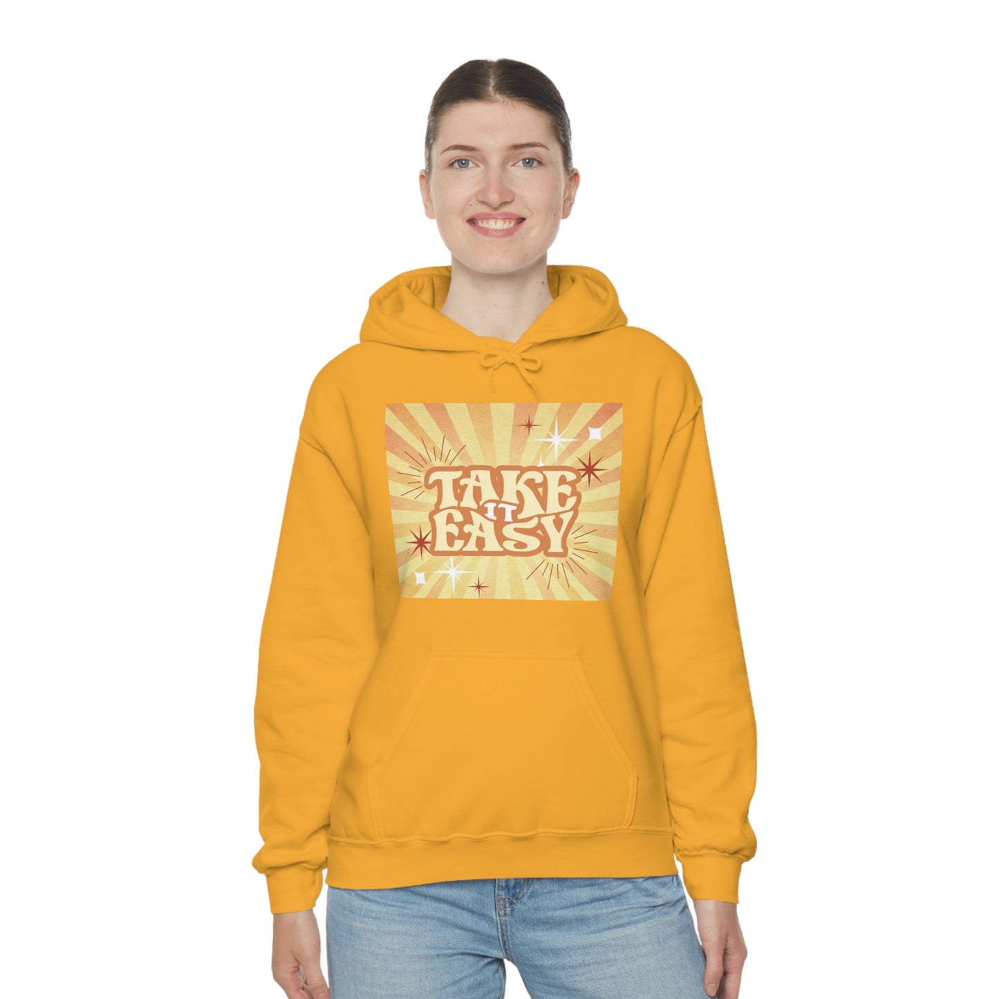 "Take it Easy" Unisex Heavy Blend Hooded Sweatshirt*